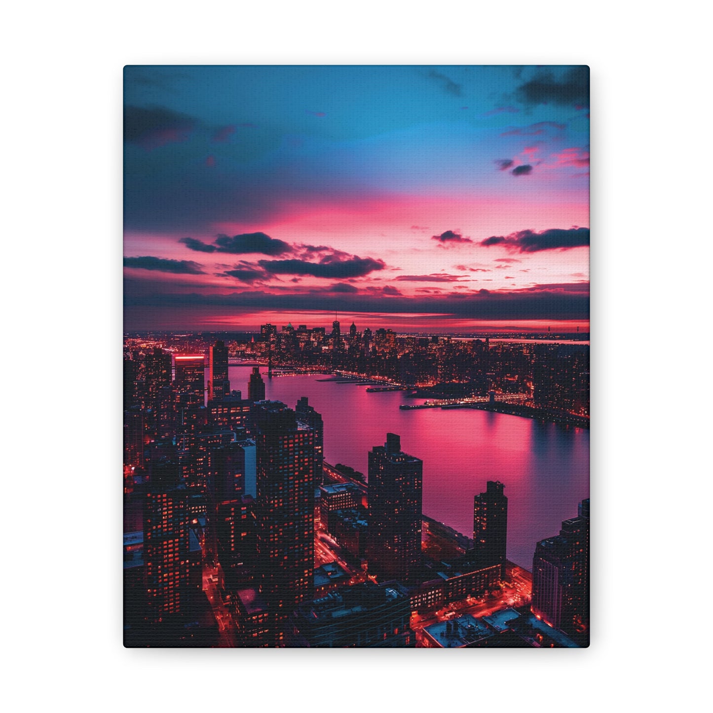 New York 3 Canvas Stretched, 0.75"