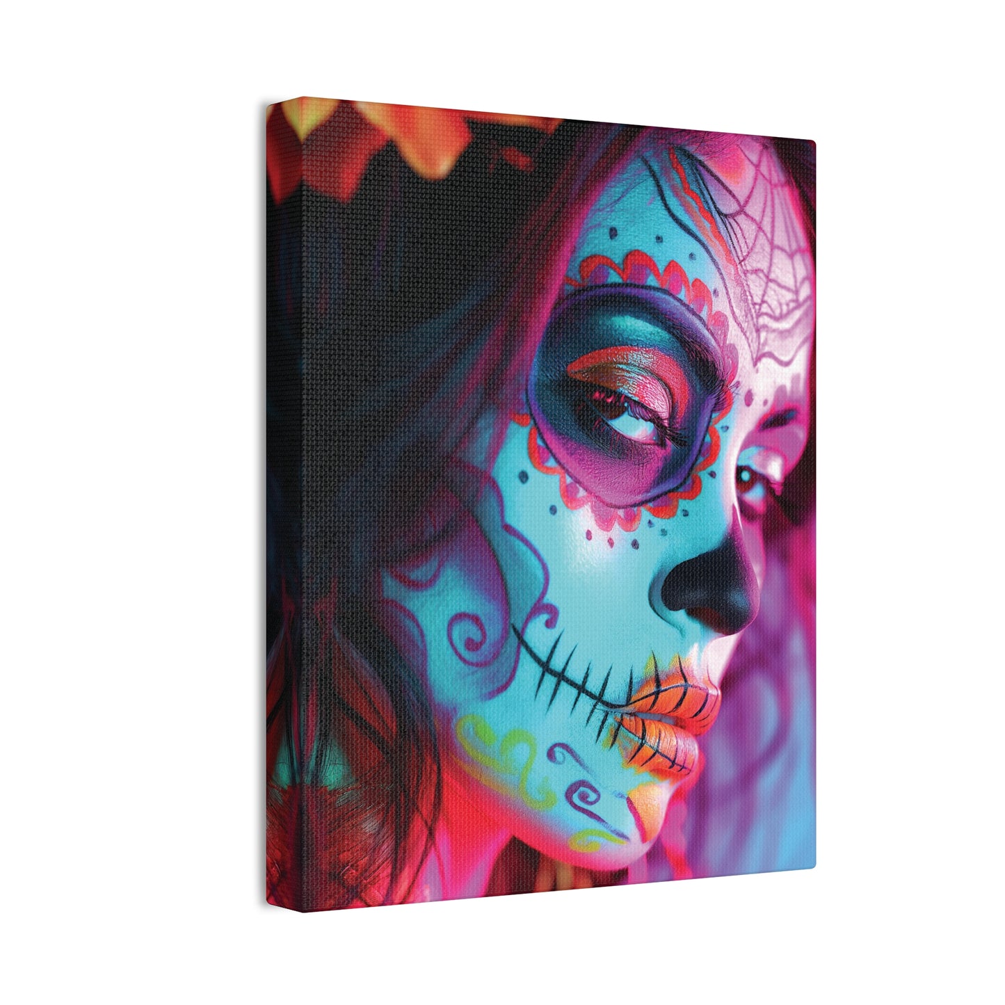 Day of the Dead 11 Canvas Stretched, 0.75"