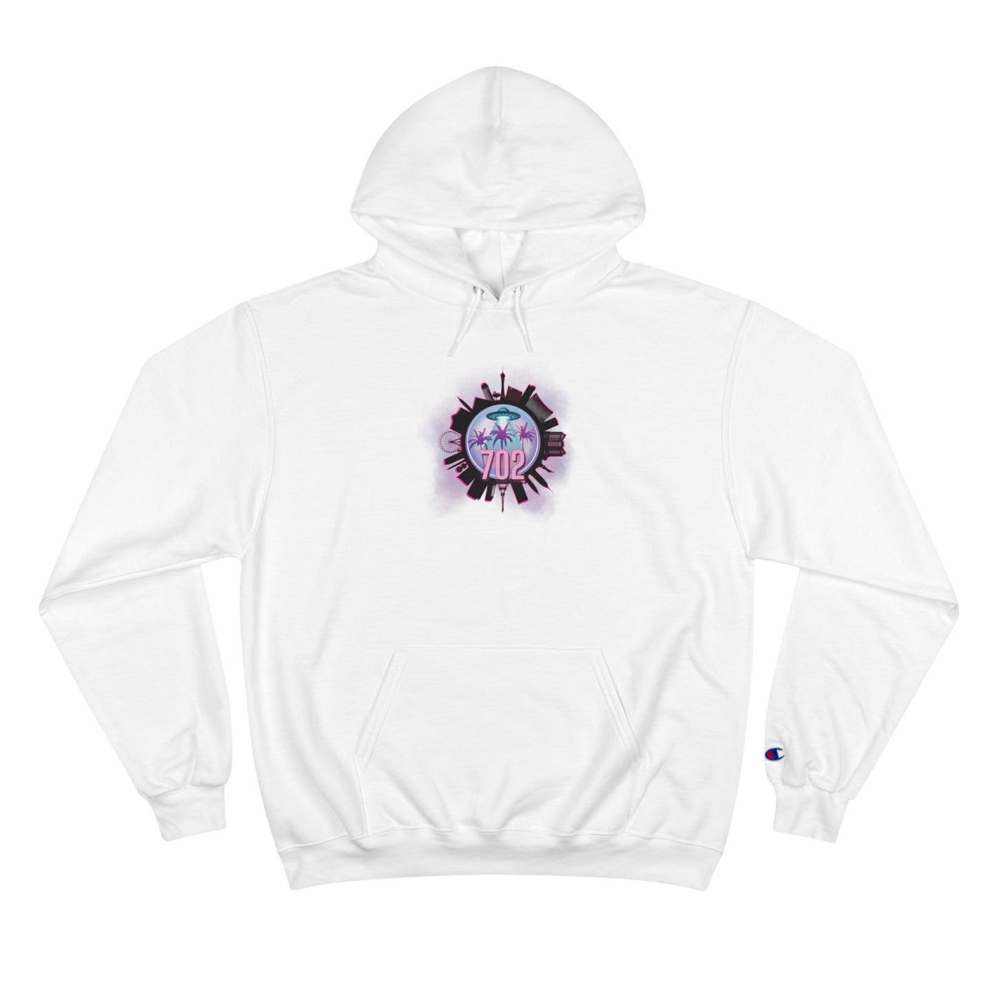 Las Vegas 702  Champion Hoodie