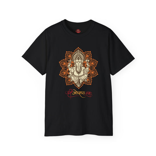 Ganesh Script Unisex Ultra Cotton Tee