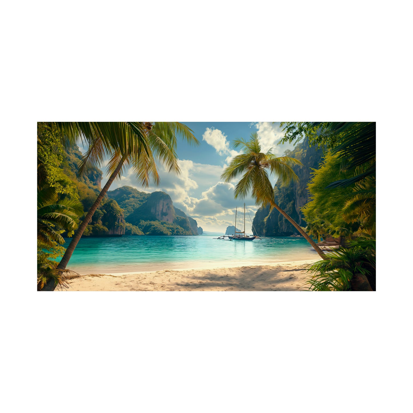 Beach 1 Horizontal Posters