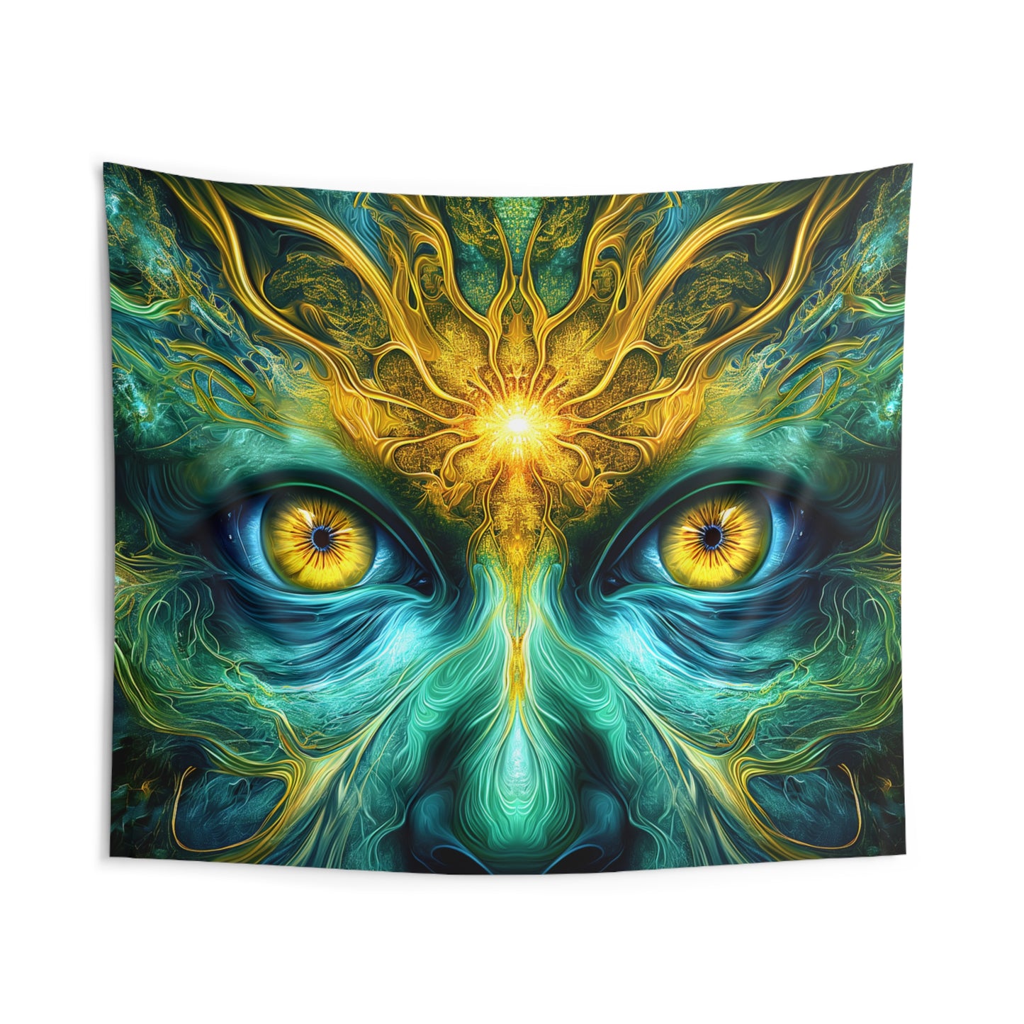 Eyes 1 Indoor Wall Tapestries