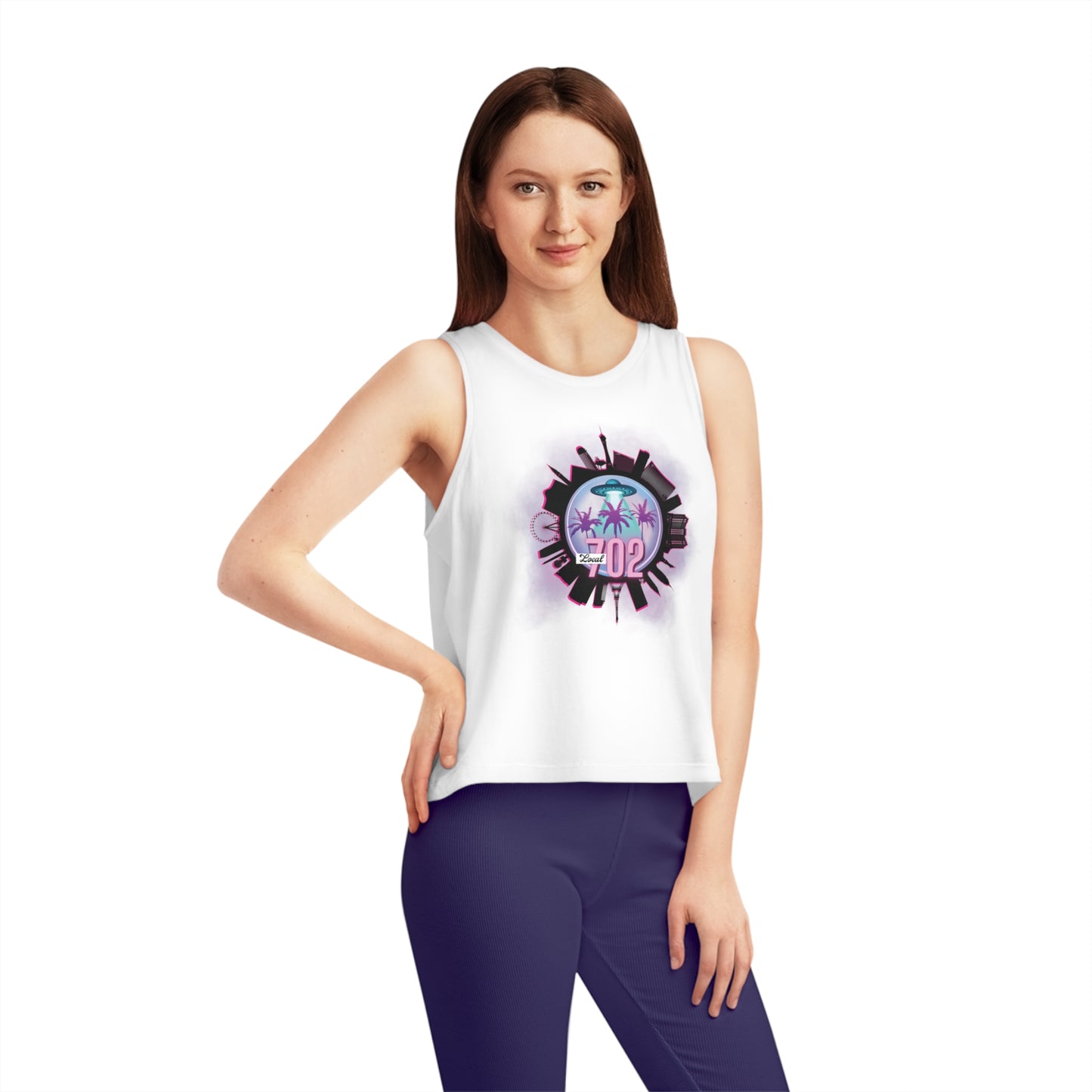 Local 702 Women's Dancer Cropped Tank Top