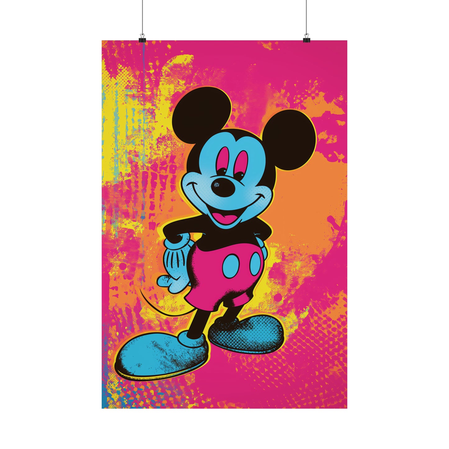 Mick the Mouse 3 Matte Vertical Posters