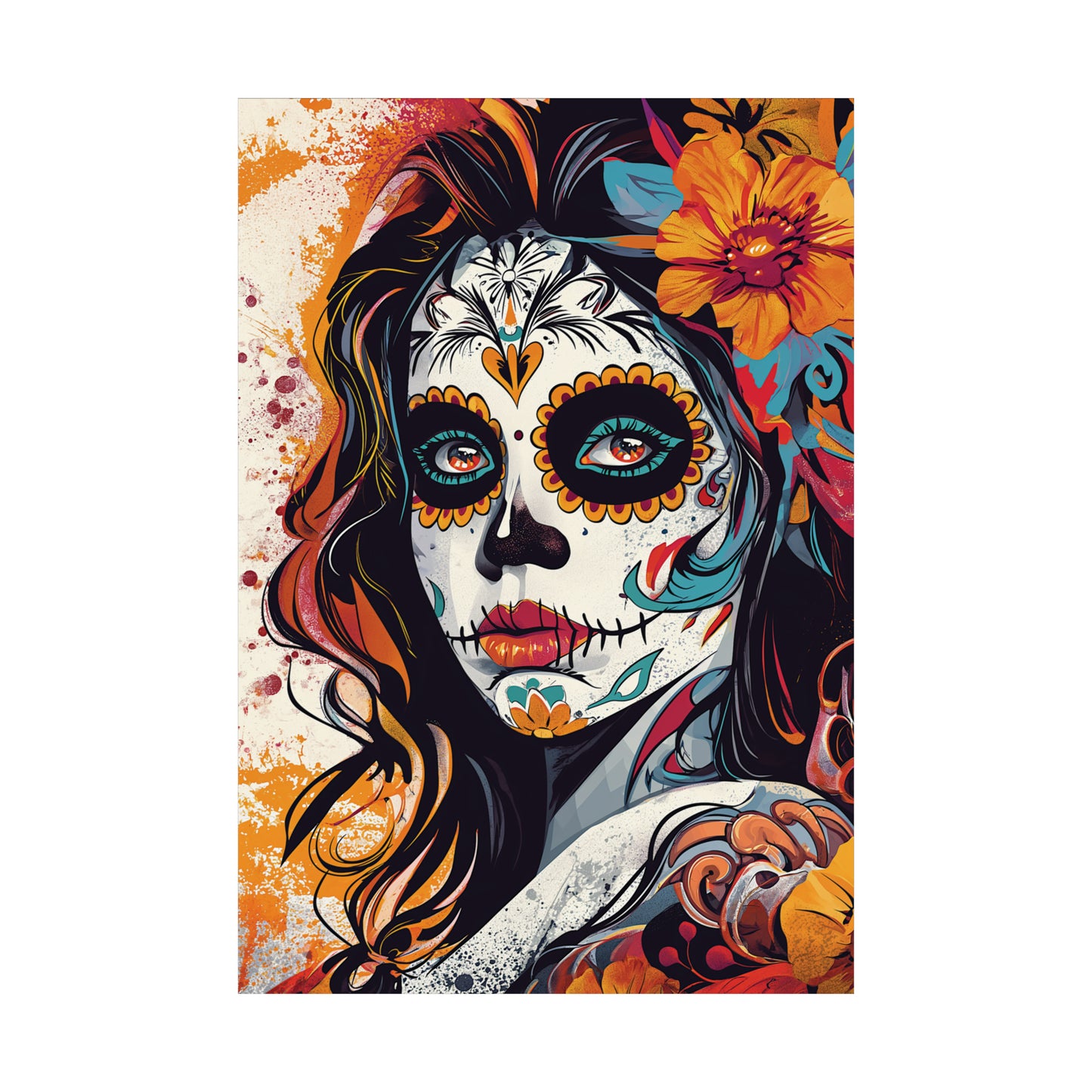 Day of the Dead 8 Matte Vertical Posters