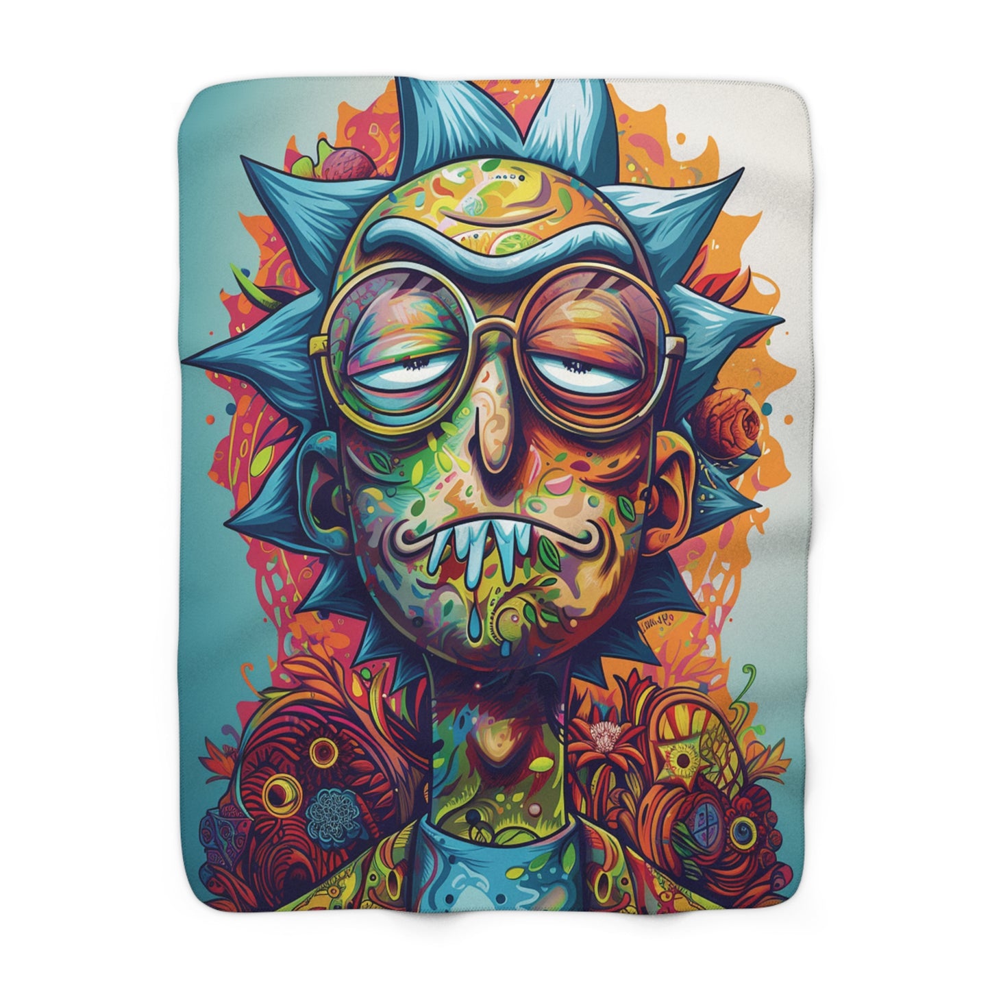 Another Rick Sherpa Fleece Blanket