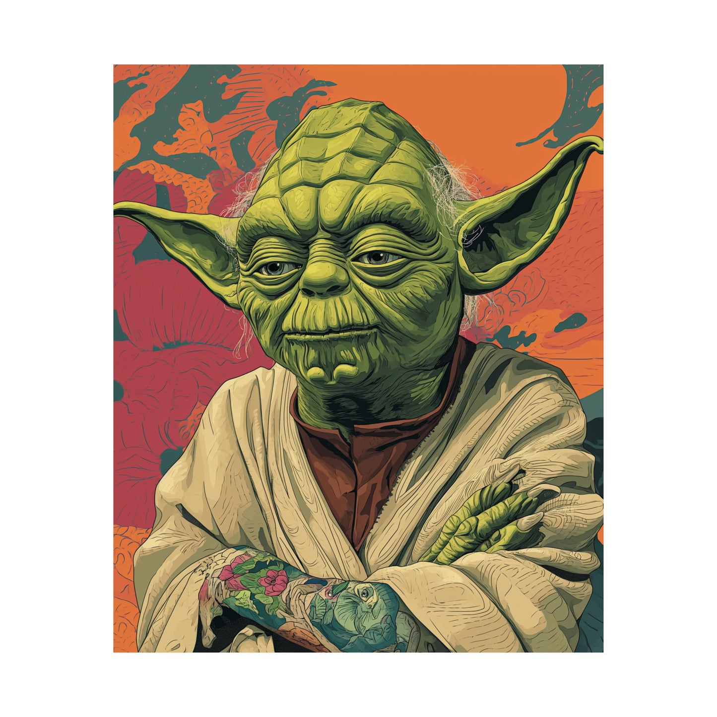 Yoda 1 Matte Vertical Posters