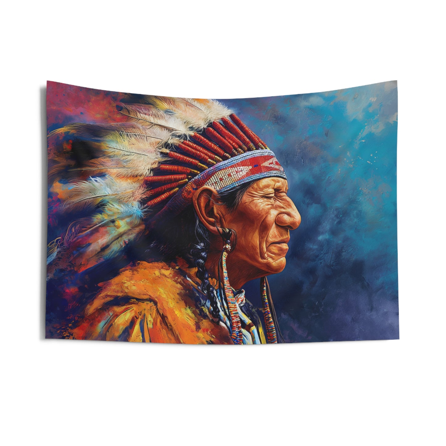 Chief 1 Indoor Wall Tapestries