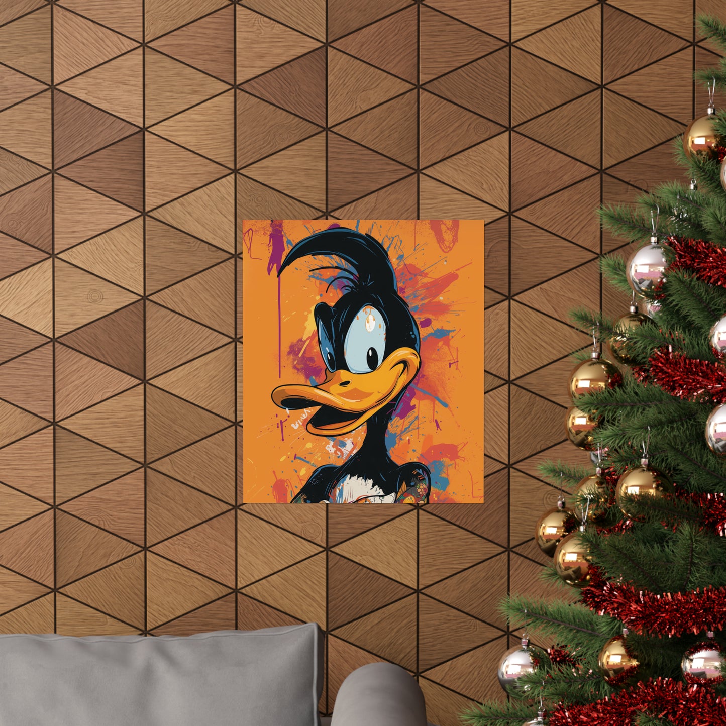 Daft Duck Matte Vertical Posters