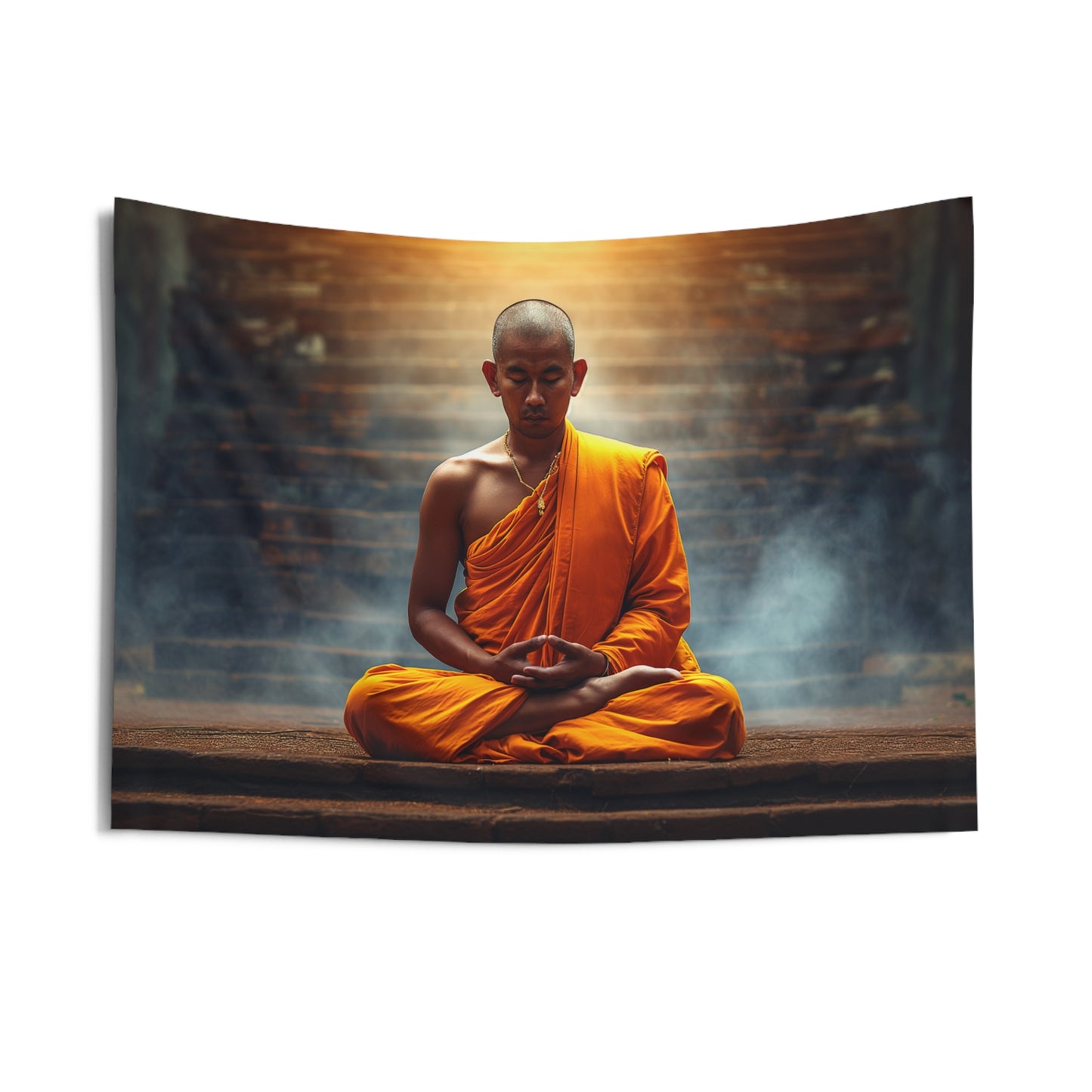 Monk 5 Indoor Wall Tapestries