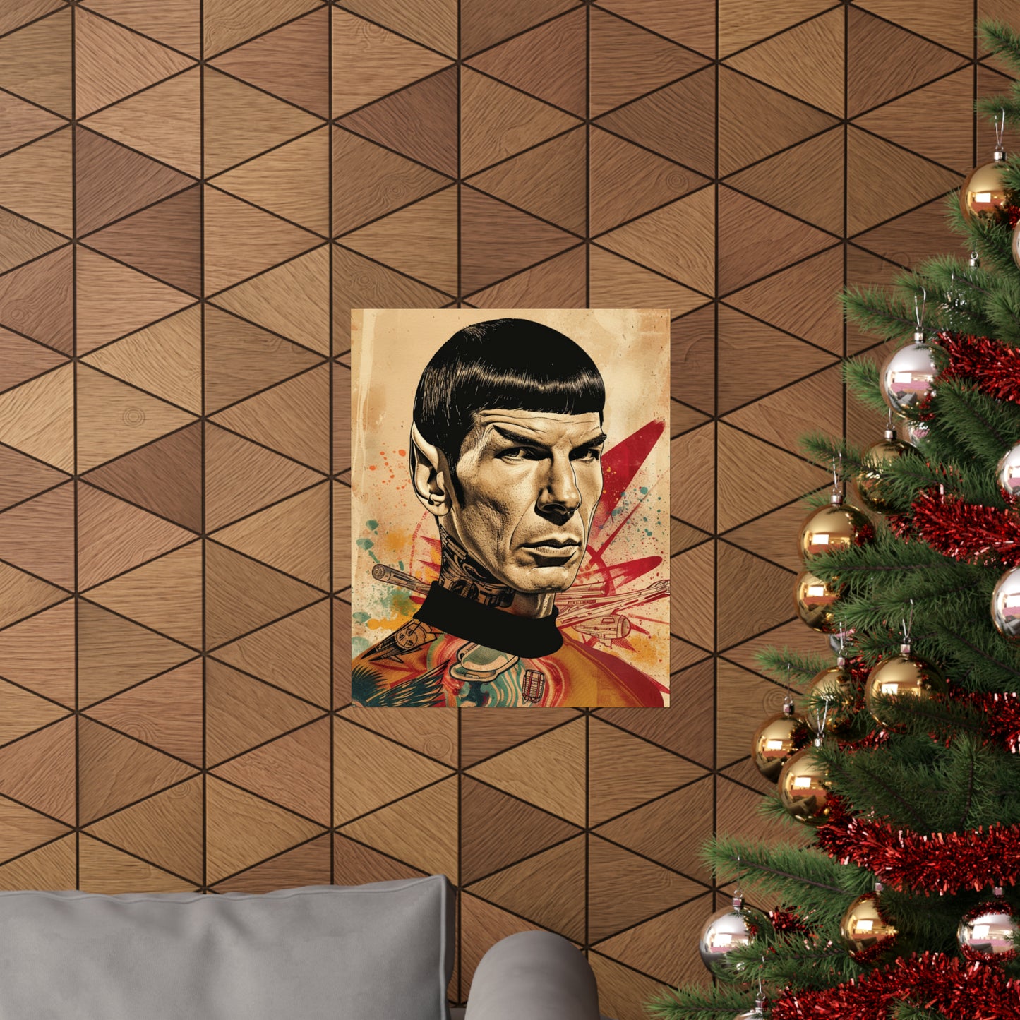 Spock 1 Matte Vertical Posters