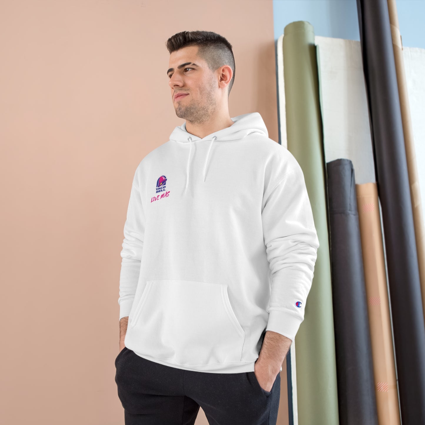 Live Mas Champion Hoodie