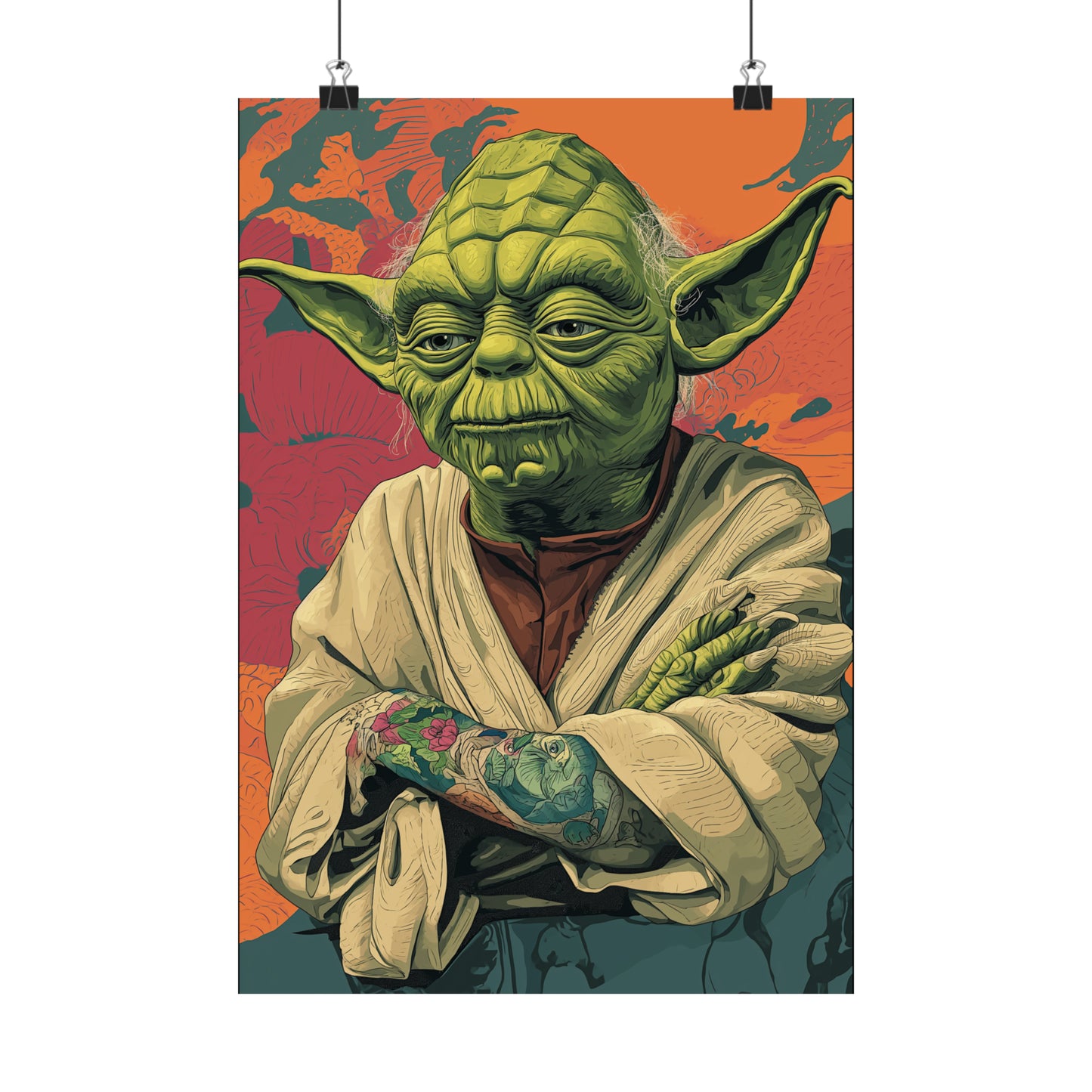 Yoda 1 Matte Vertical Posters