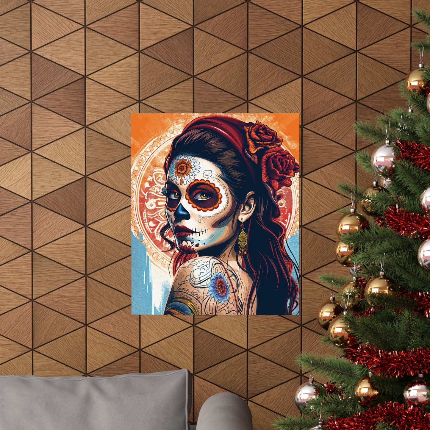 Day of the Dead 7 Matte Vertical Posters