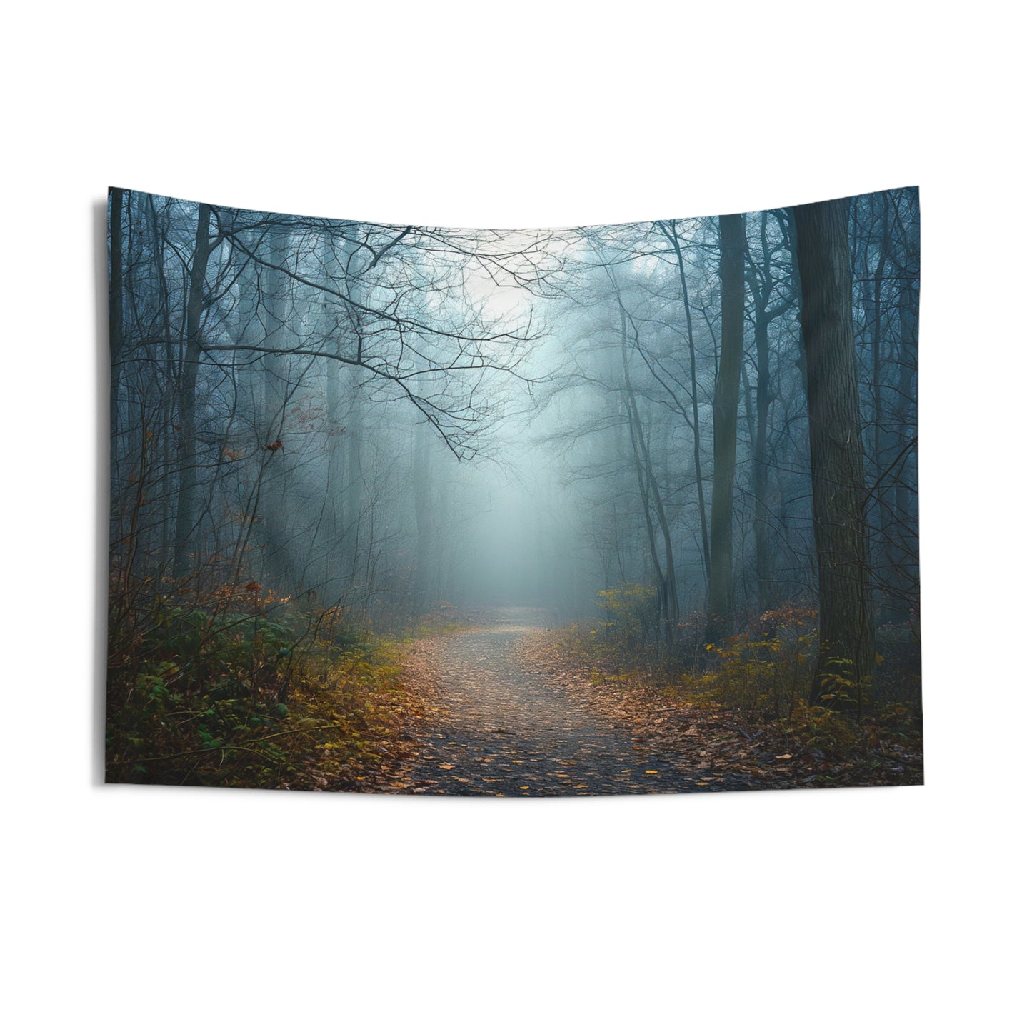 Misty Woods 1 Indoor Wall Tapestries