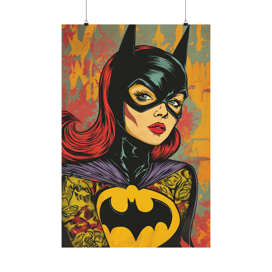 Batgirl 1 Matte Vertical Posters