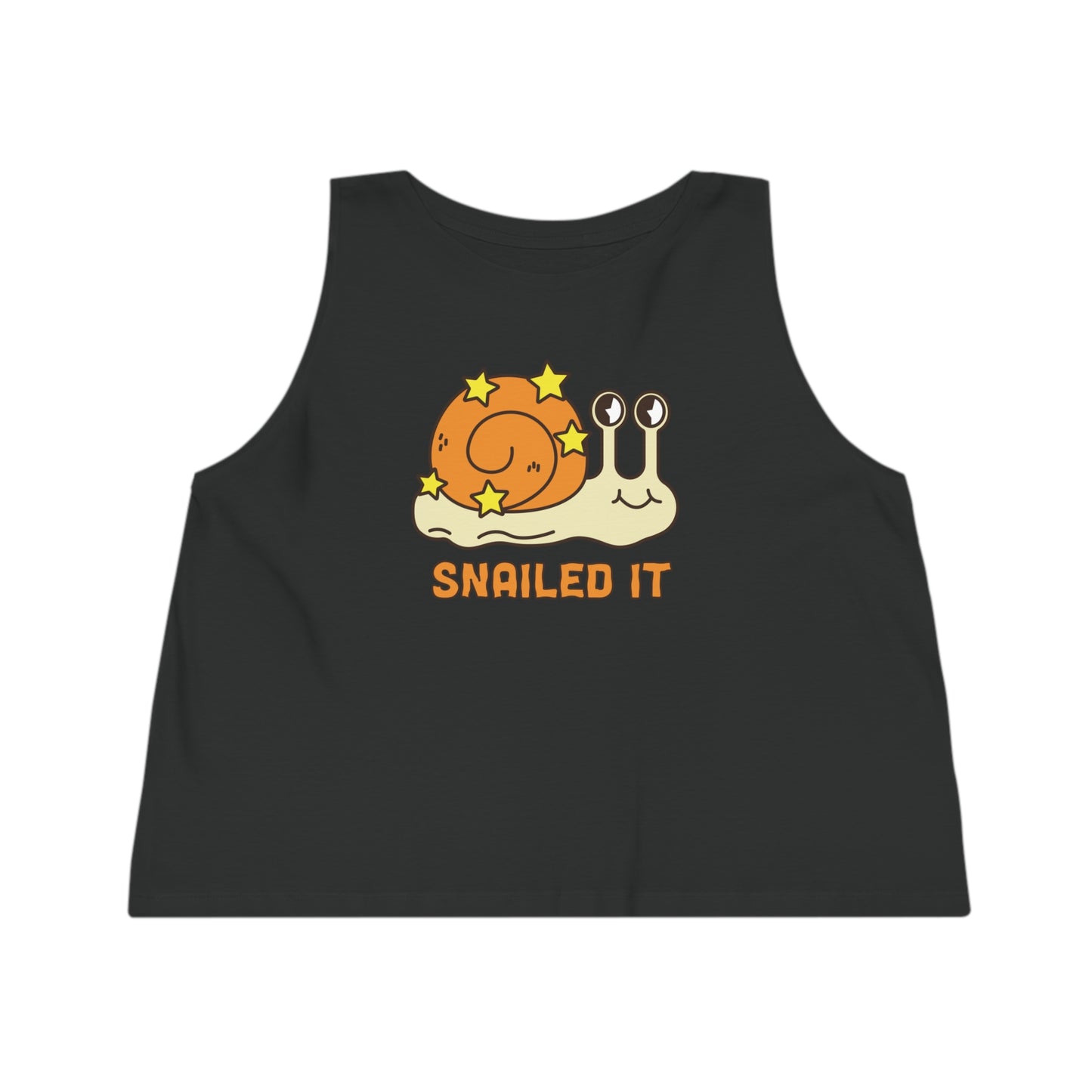 Snailed It Women's Dancer Cropped Tank Top