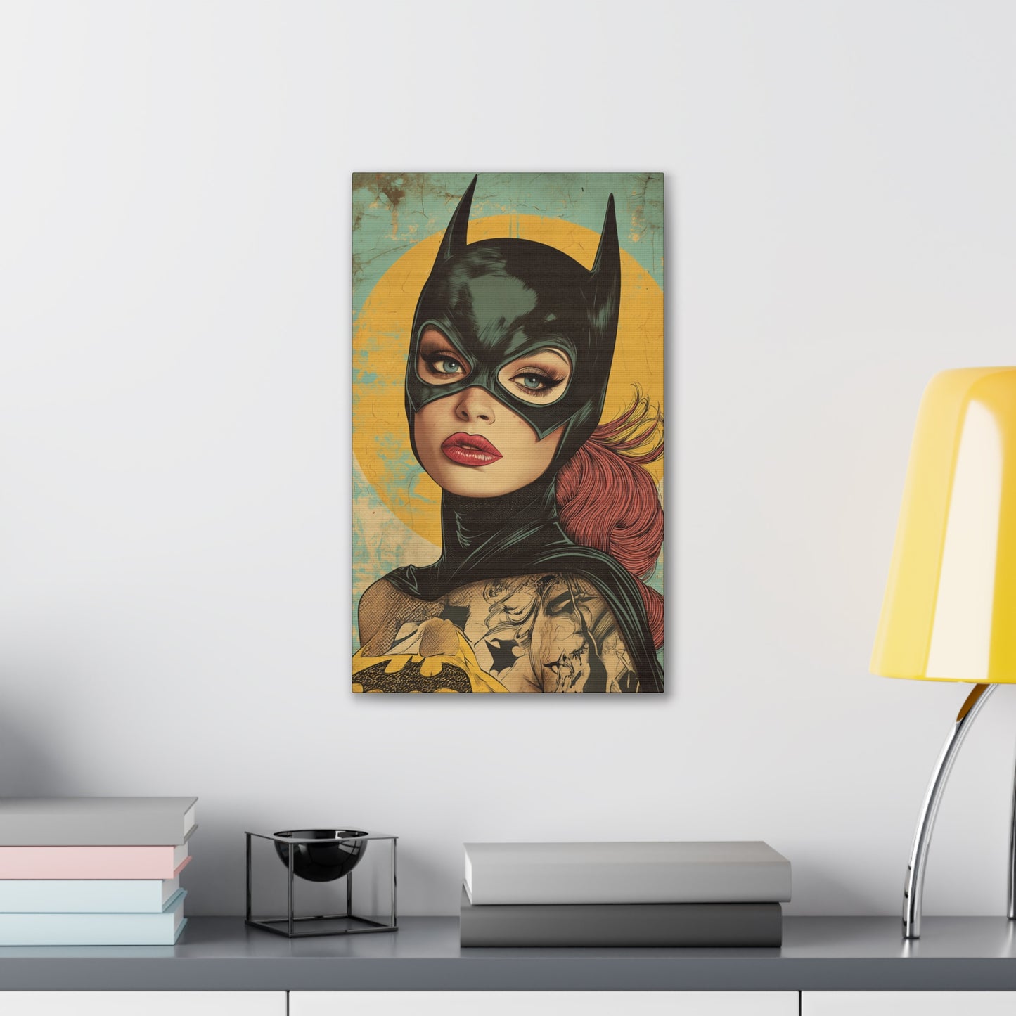 Batgirl 2 Canvas Stretched, 0.75"