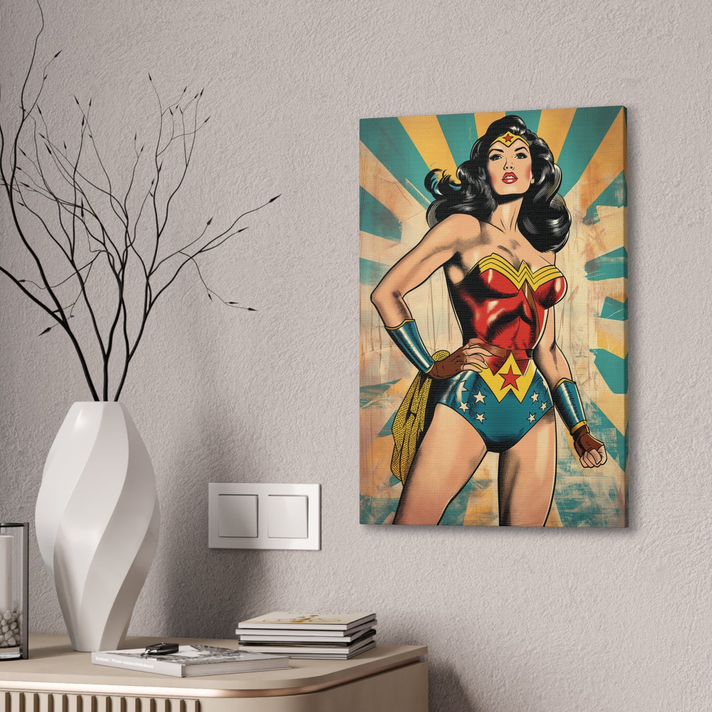 Wonder 1 Canvas Stretched, 0.75"