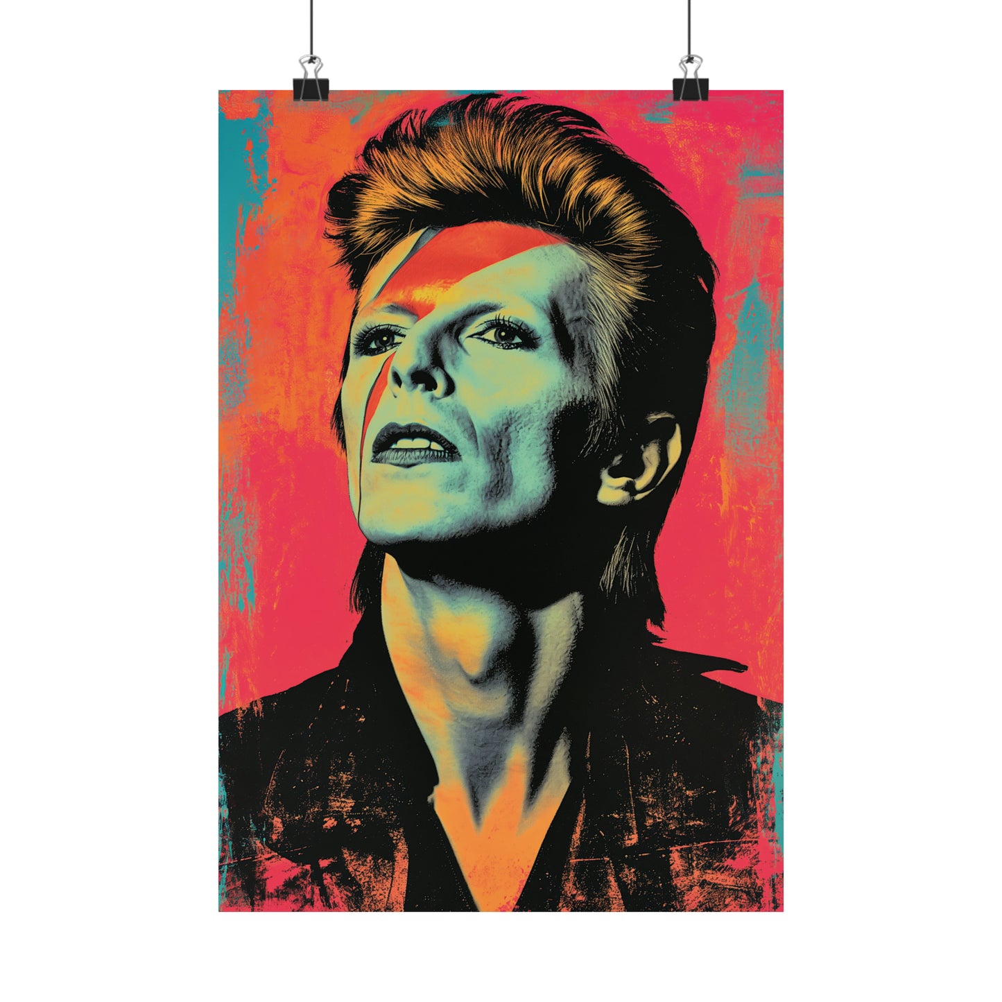 Bowie 1 Matte Vertical Posters