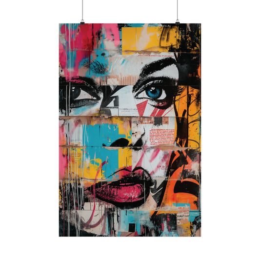 Girl 5 Matte Vertical Posters