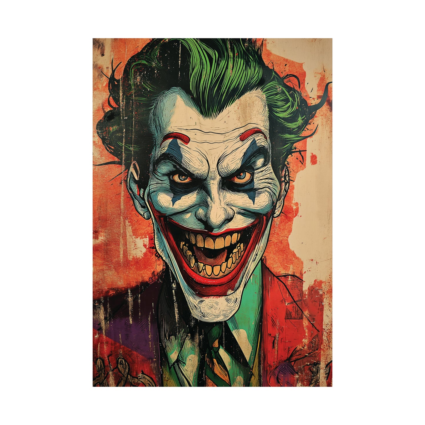 Joker 5 Matte Vertical Posters