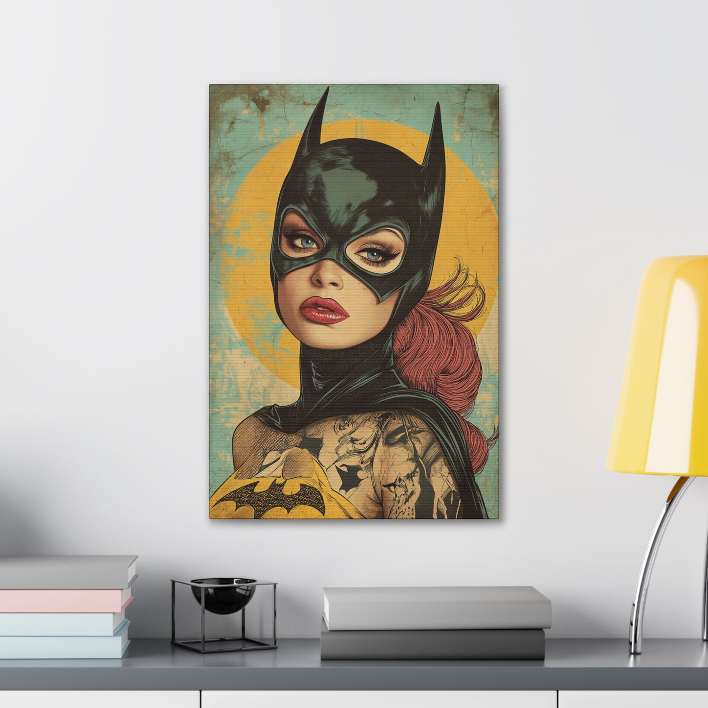 Batgirl 2 Canvas Stretched, 0.75"