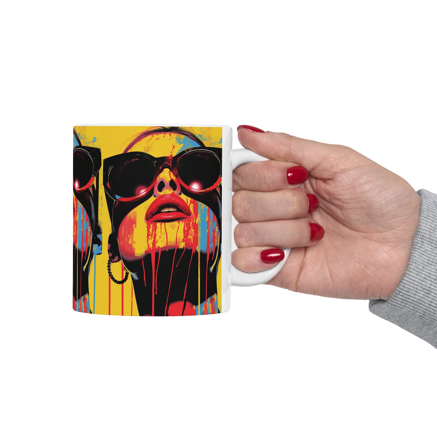 Melt Girl 1 Ceramic Mug 11oz