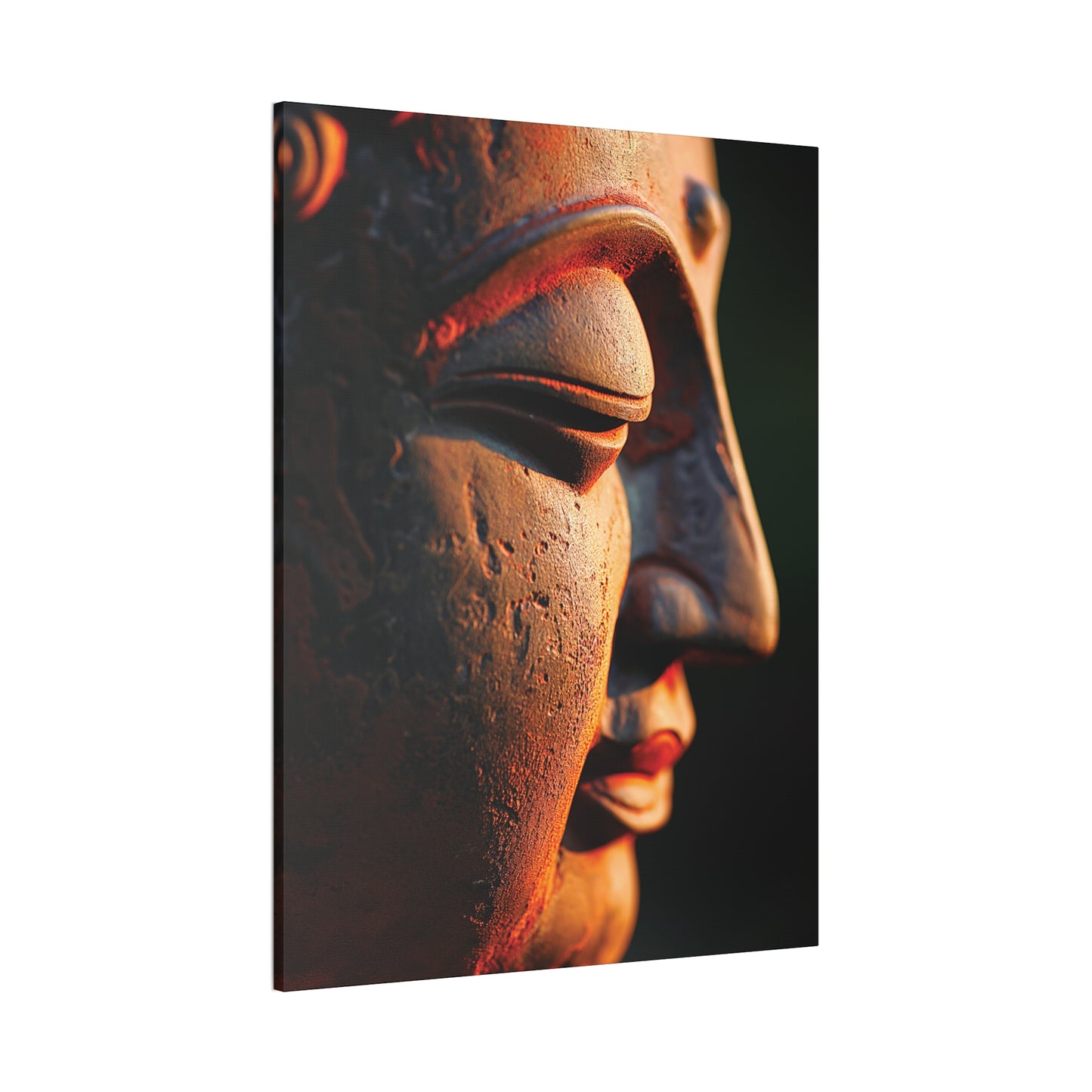 Buddha 23 Canvas Stretched, 0.75"