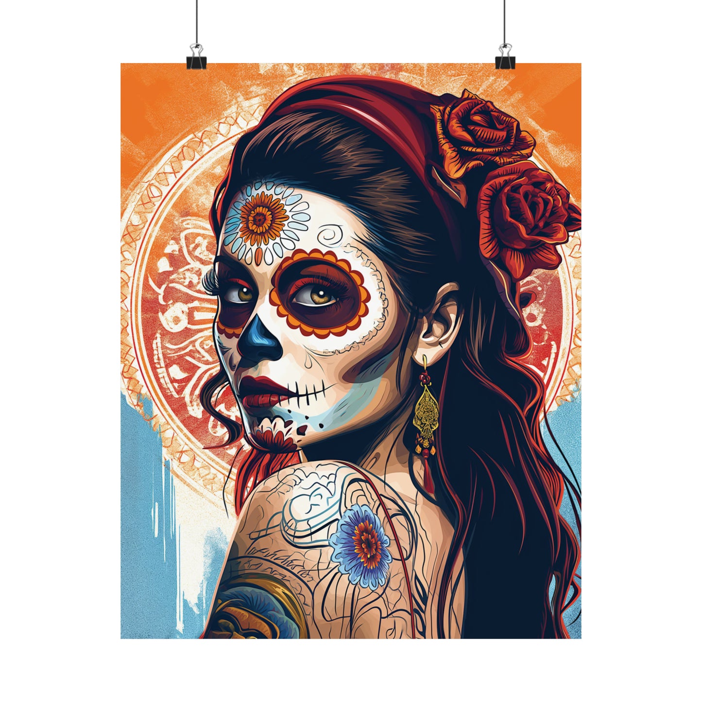 Day of the Dead 7 Matte Vertical Posters