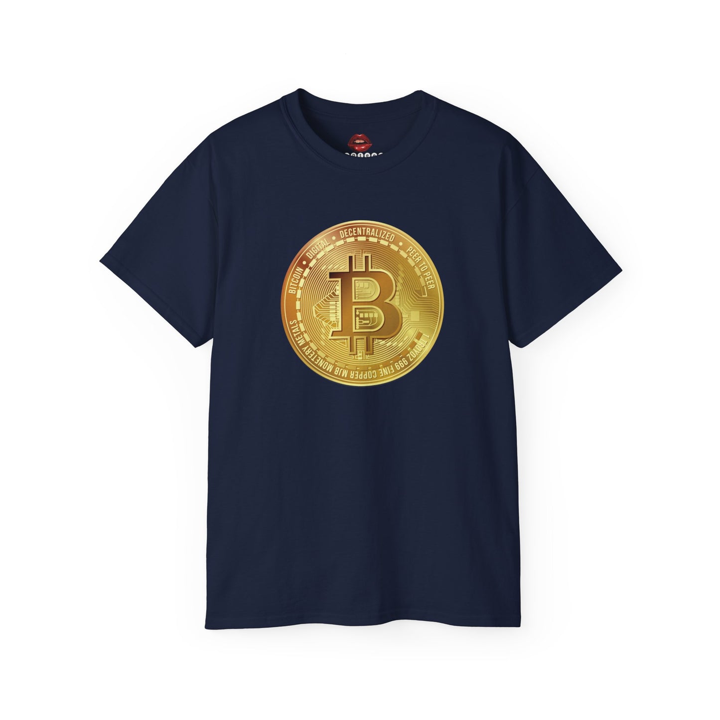 Bitcoin Coin Unisex Ultra Cotton Tee