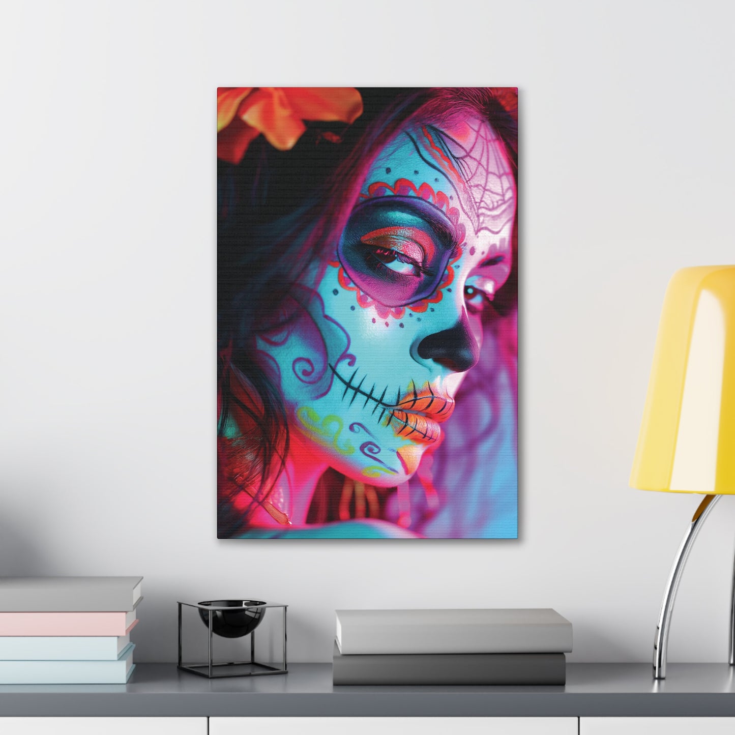 Day of the Dead 11 Canvas Stretched, 0.75"