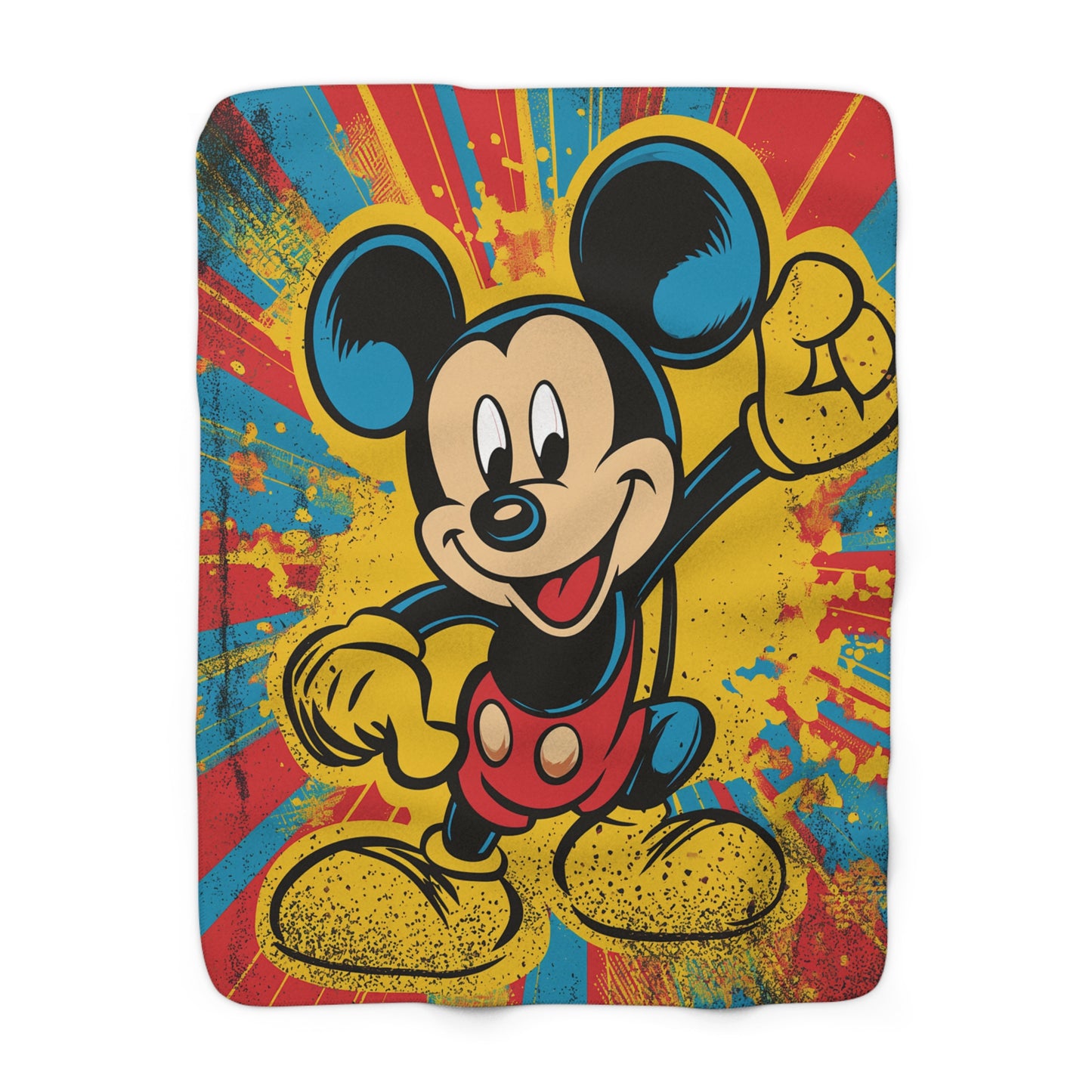 Mick the Mouse 1 Sherpa Fleece Blanket