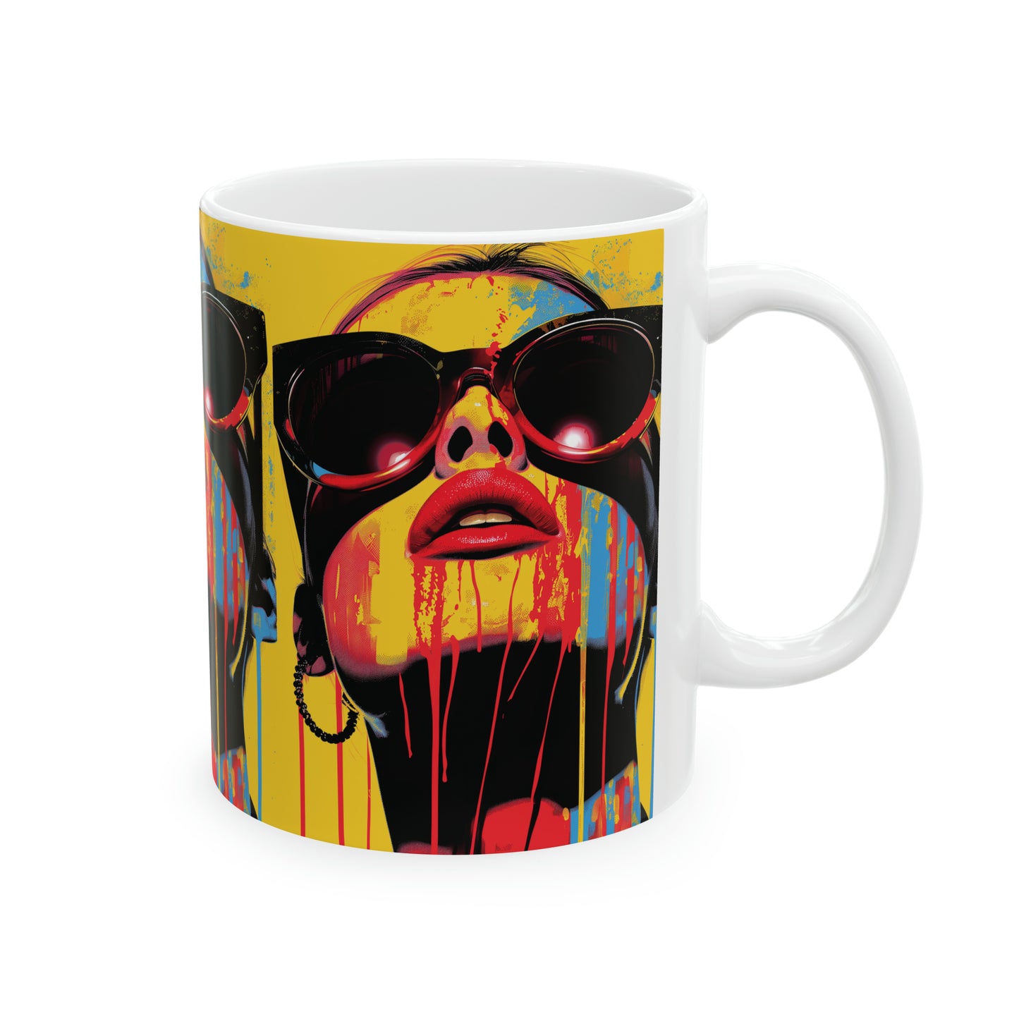 Melt Girl 1 Ceramic Mug 11oz