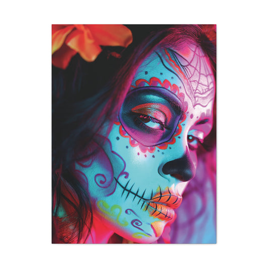 Day of the Dead 11 Canvas Stretched, 0.75"