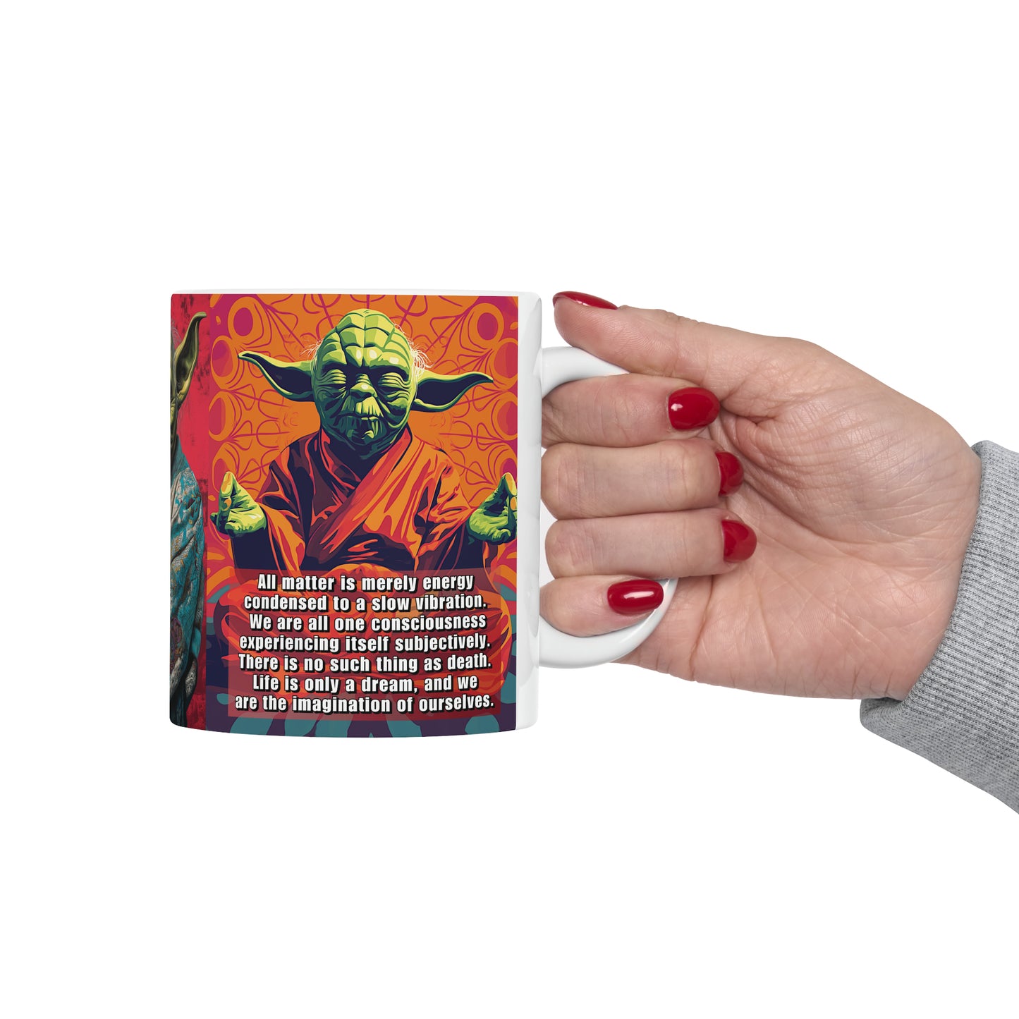 Meditating Yoda 1Ceramic Mug 11oz