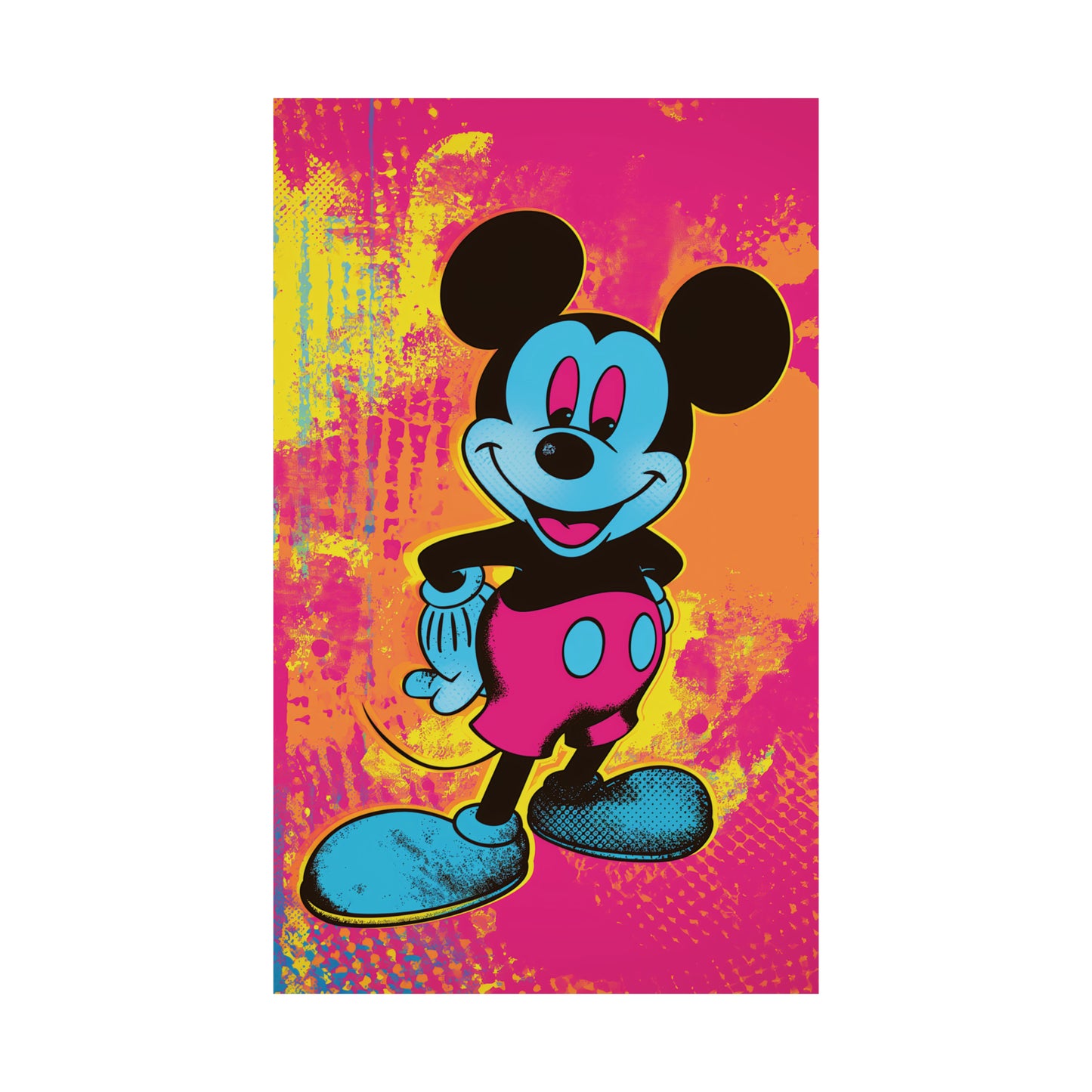 Mick the Mouse 3 Matte Vertical Posters