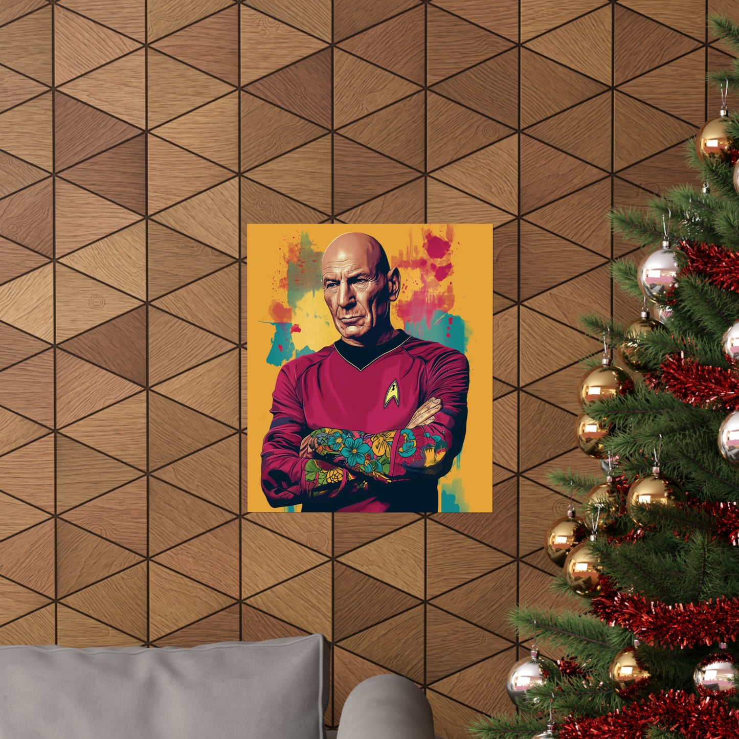 Picard 1 Matte Vertical Posters