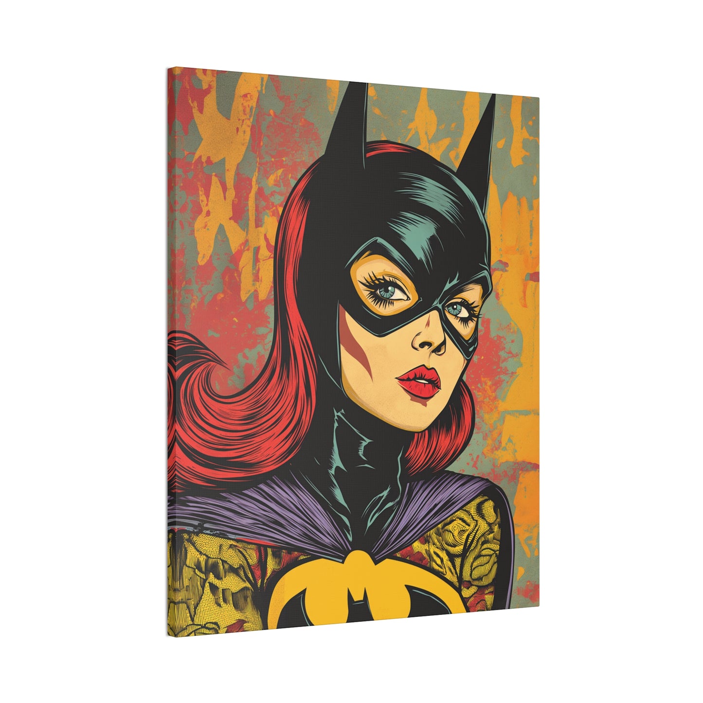 Batgirl 1 Canvas Stretched, 0.75"