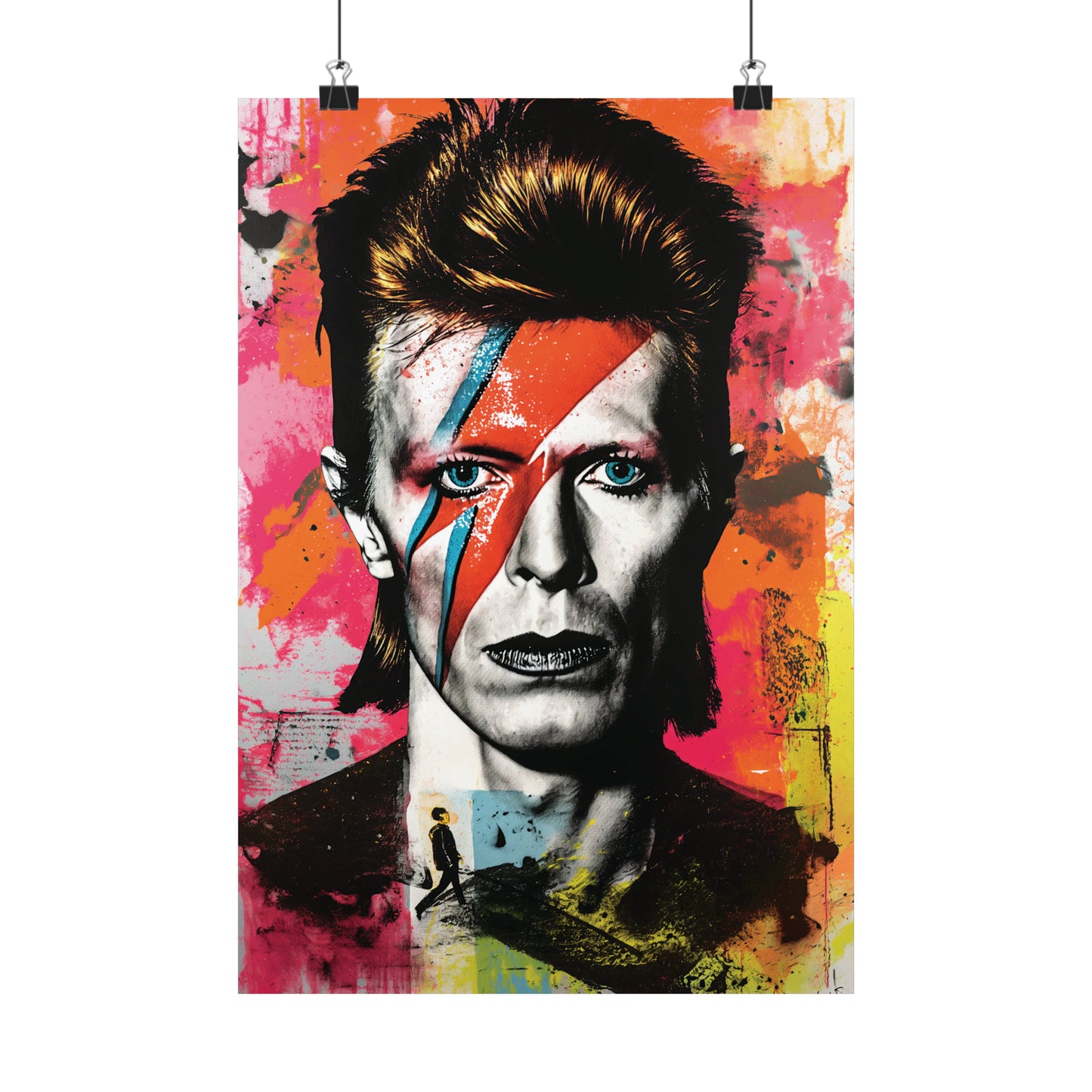 Bowie 2 Matte Vertical Posters