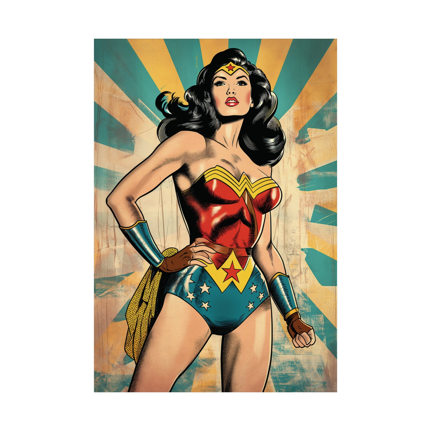 Wonder Woman 1 Matte Vertical Posters