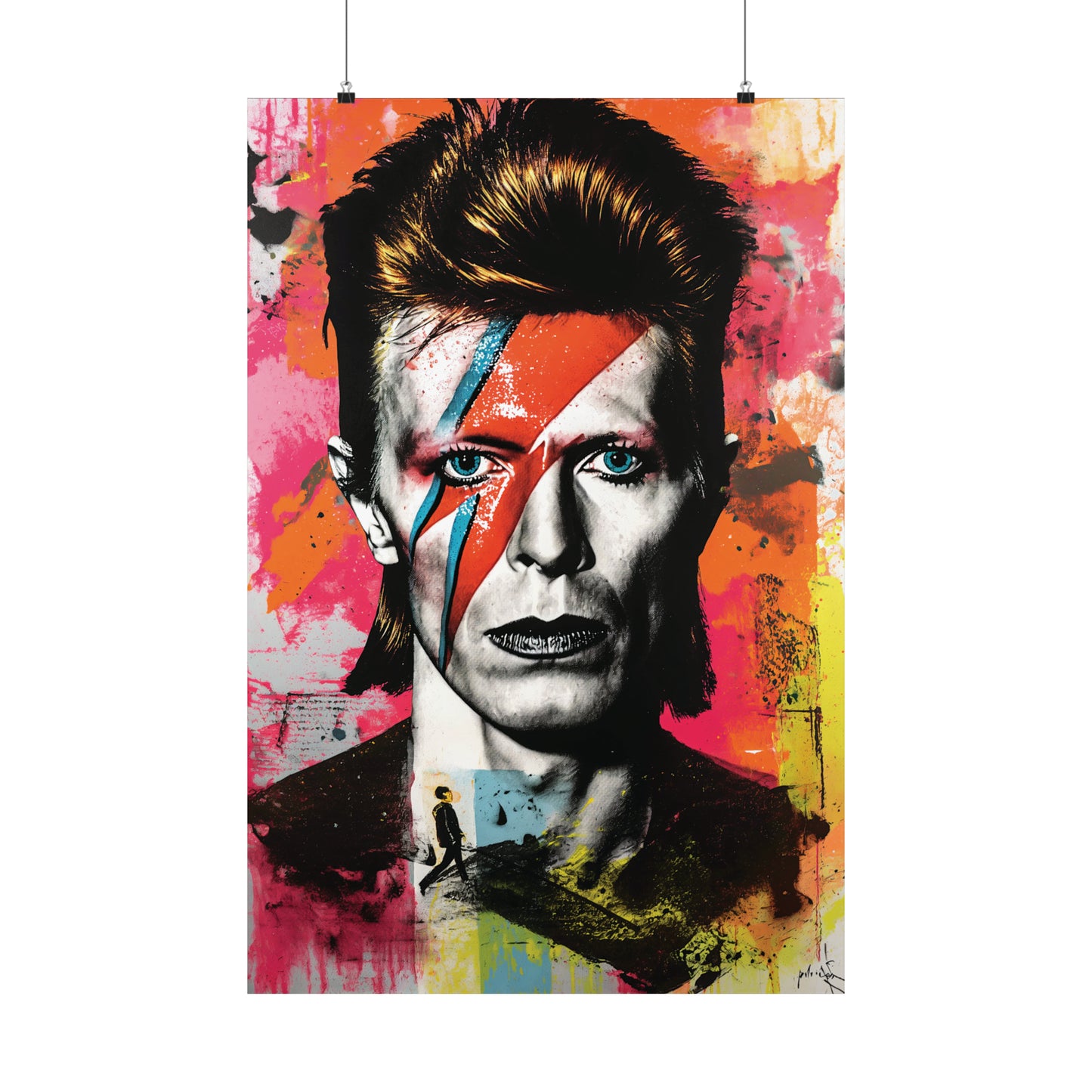 Bowie 2 Matte Vertical Posters