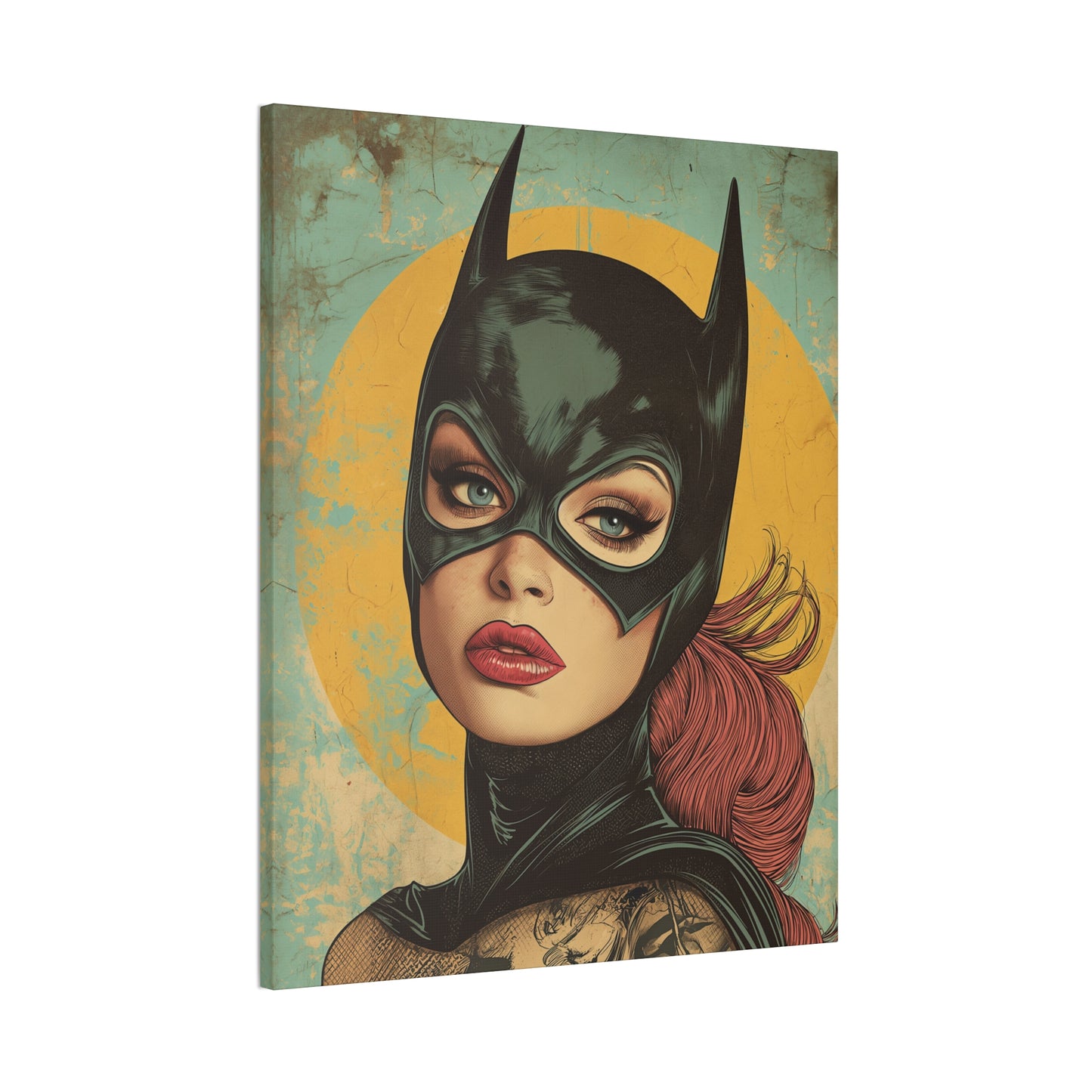 Batgirl 2 Canvas Stretched, 0.75"