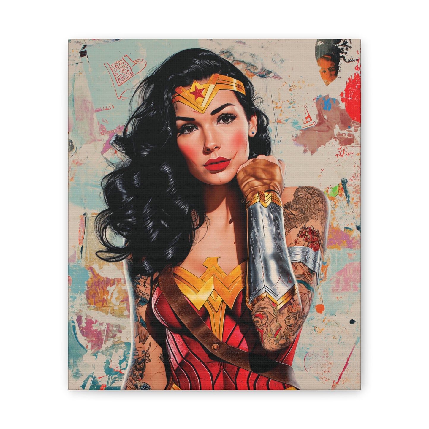 Wonder 2 Canvas Stretched, 0.75"