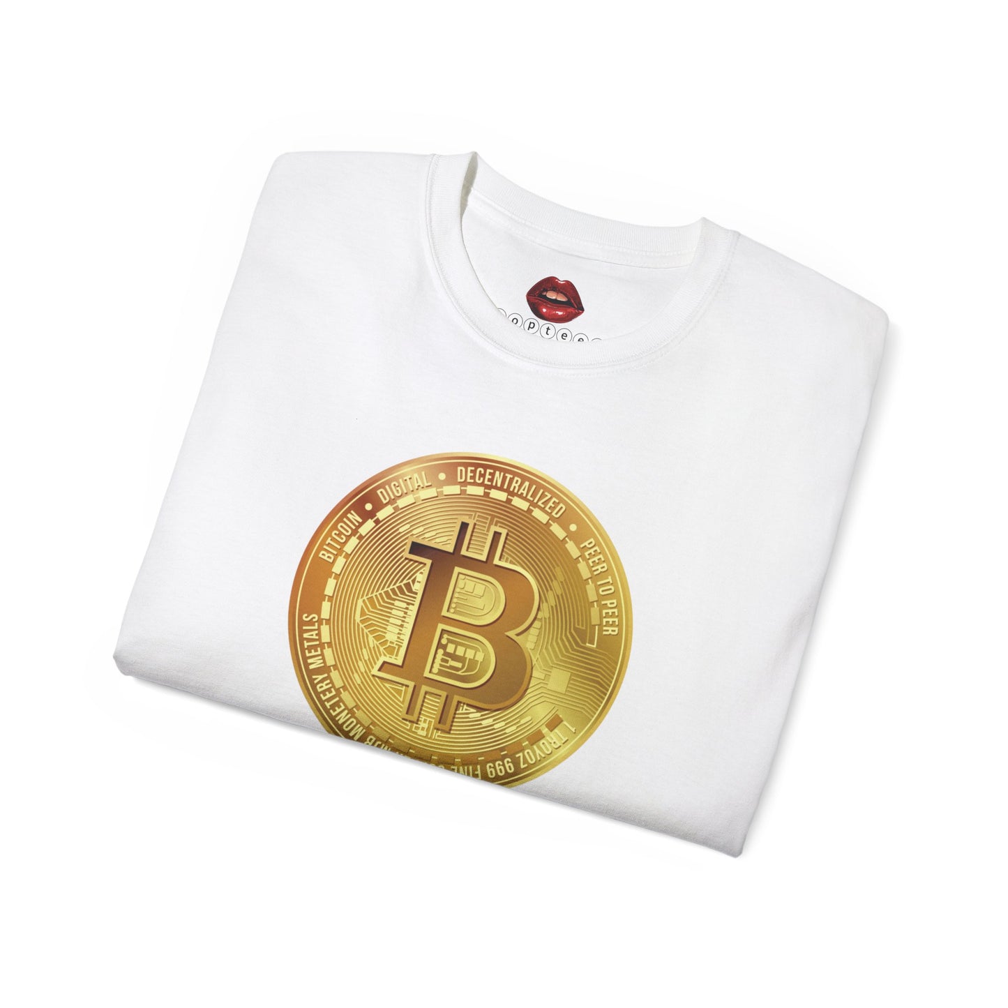 Bitcoin Coin Unisex Ultra Cotton Tee