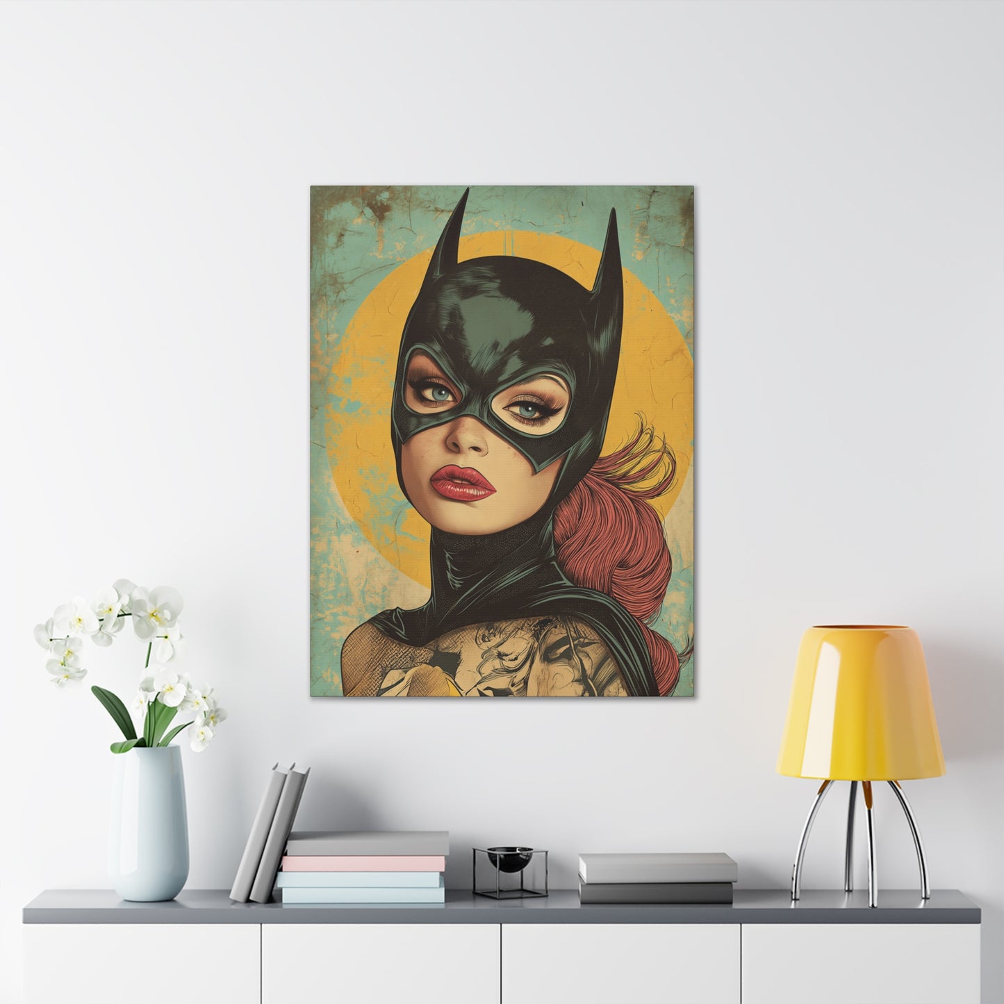 Batgirl 2 Canvas Stretched, 0.75"