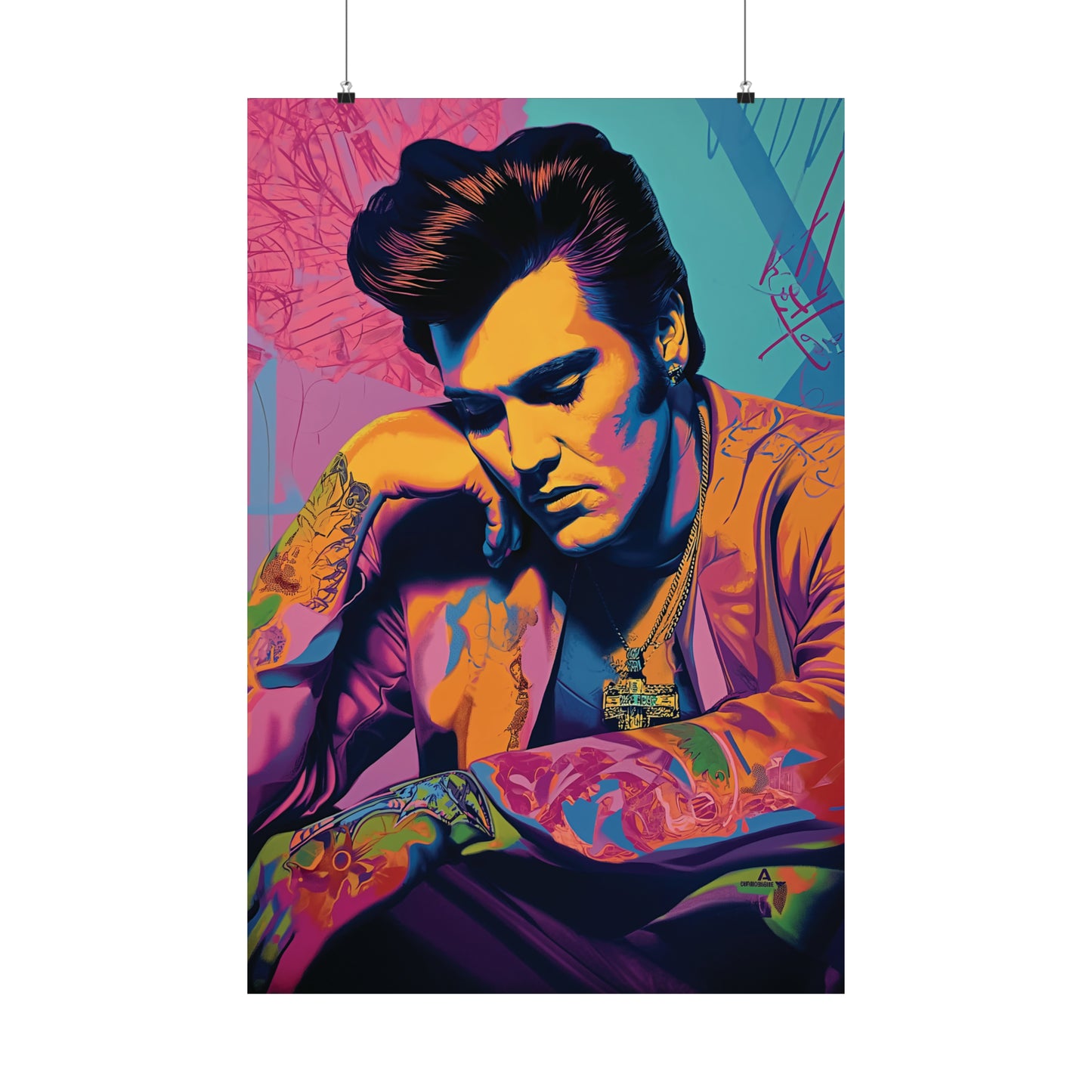 Elvis 1 Matte Vertical Posters