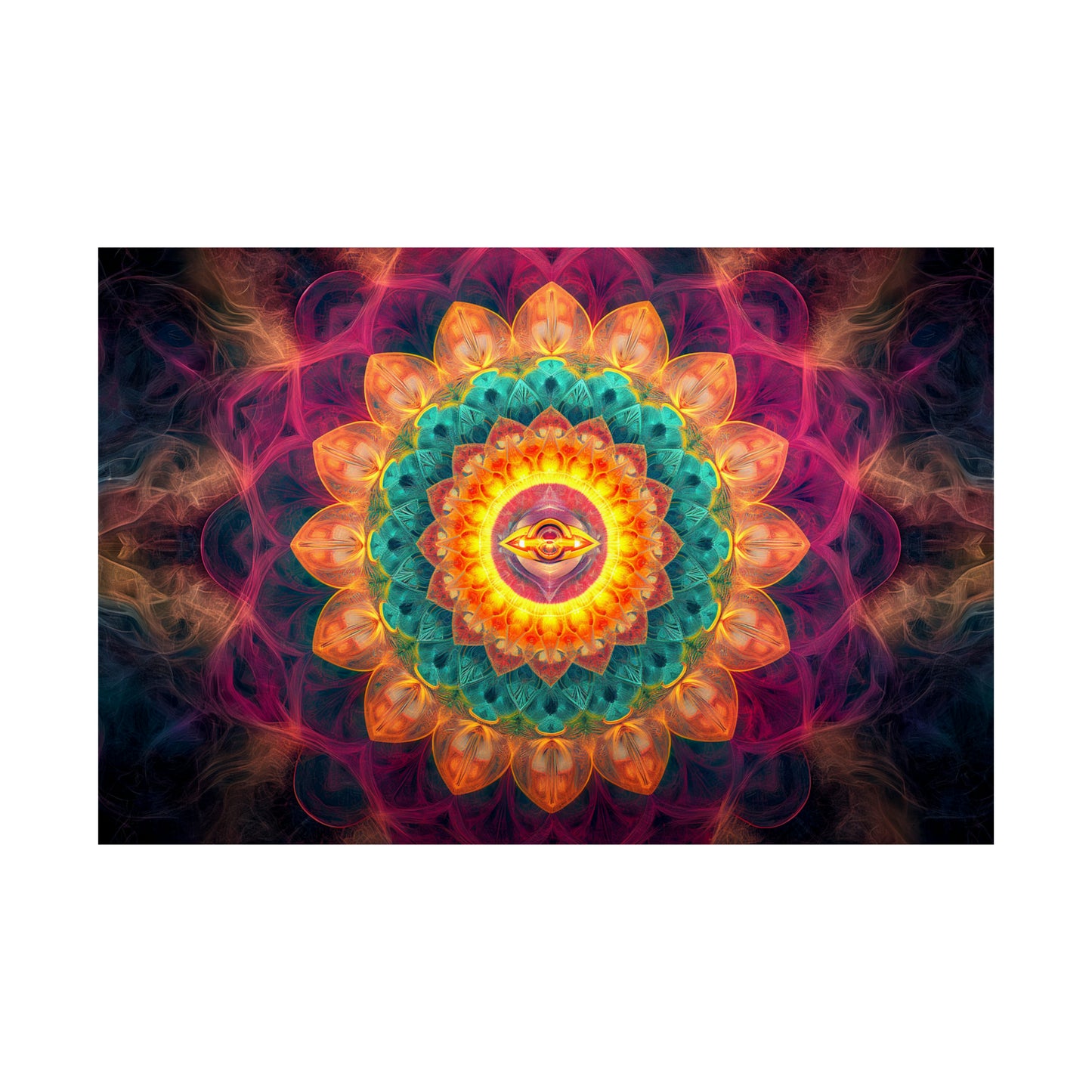 Mandala 16 Horizontal Posters