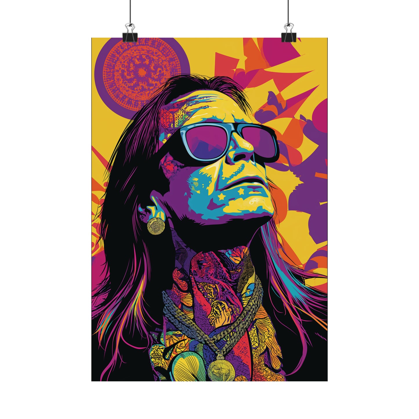 Ozzy 1 Matte Vertical Posters