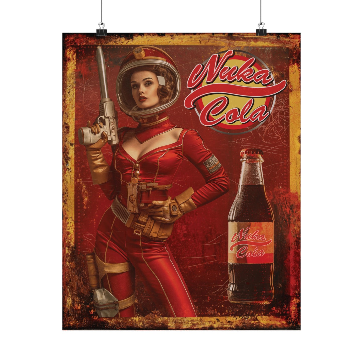 Nuka-Cola Sign Matte Vertical Posters